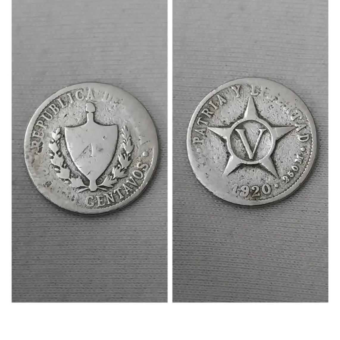 سکه کمیاب 1920 کوبا