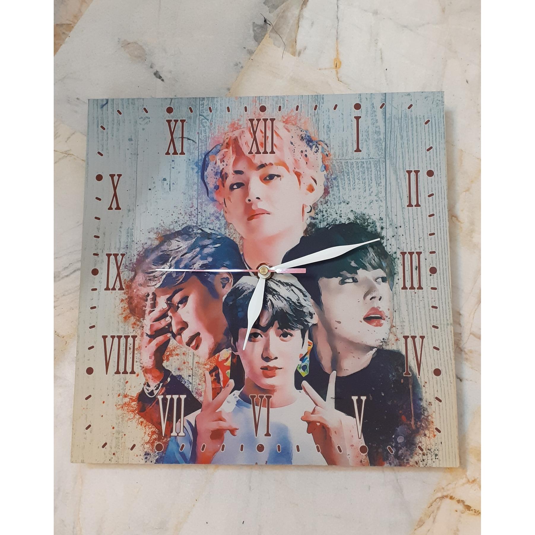 ساعت دیواری bts