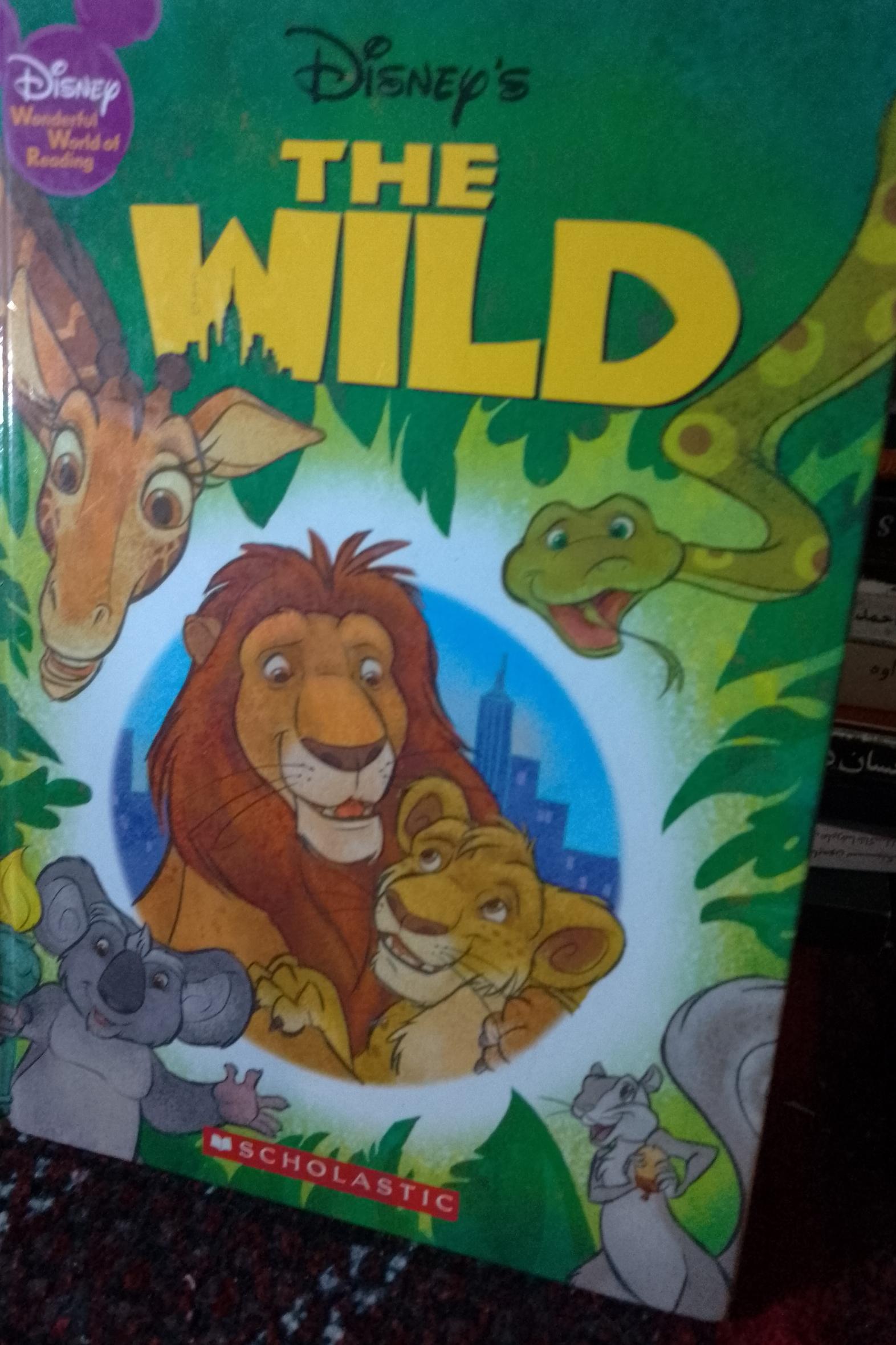 کتاب the wild دیزنی انگلیسی