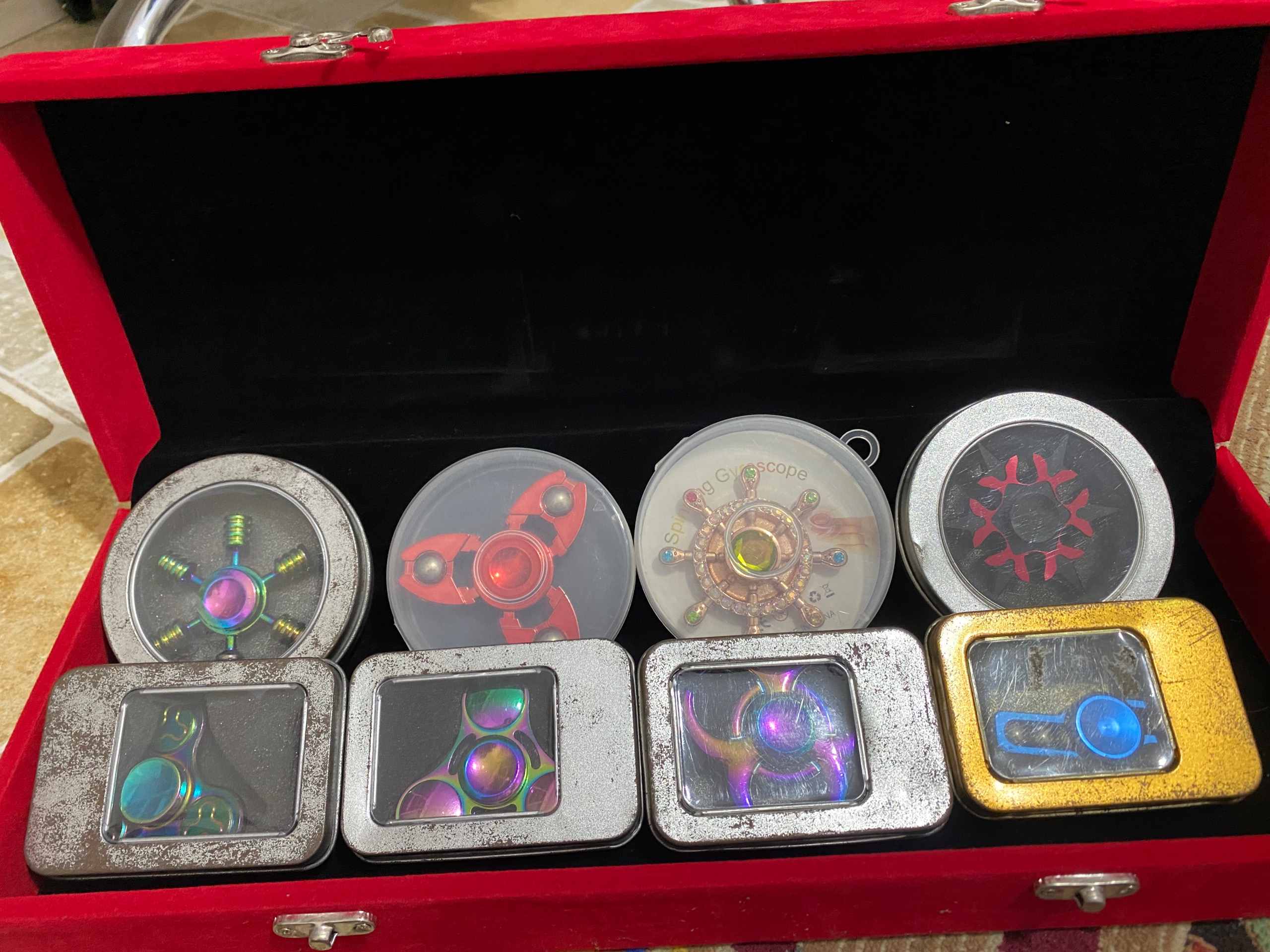 کلکسیون اسپینر های خاص 8 عددی