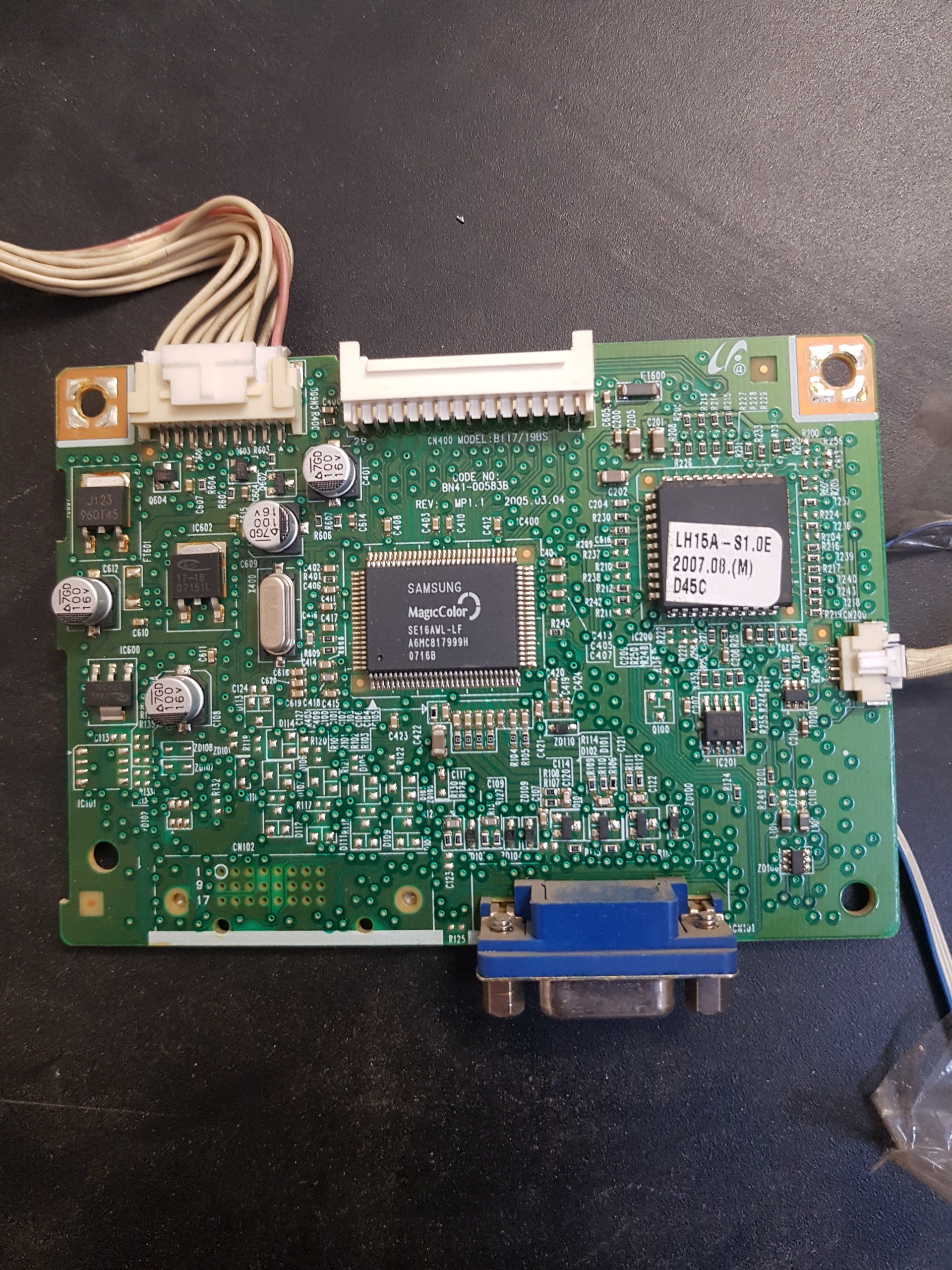 برد تصویر مانیتور سامسونگ