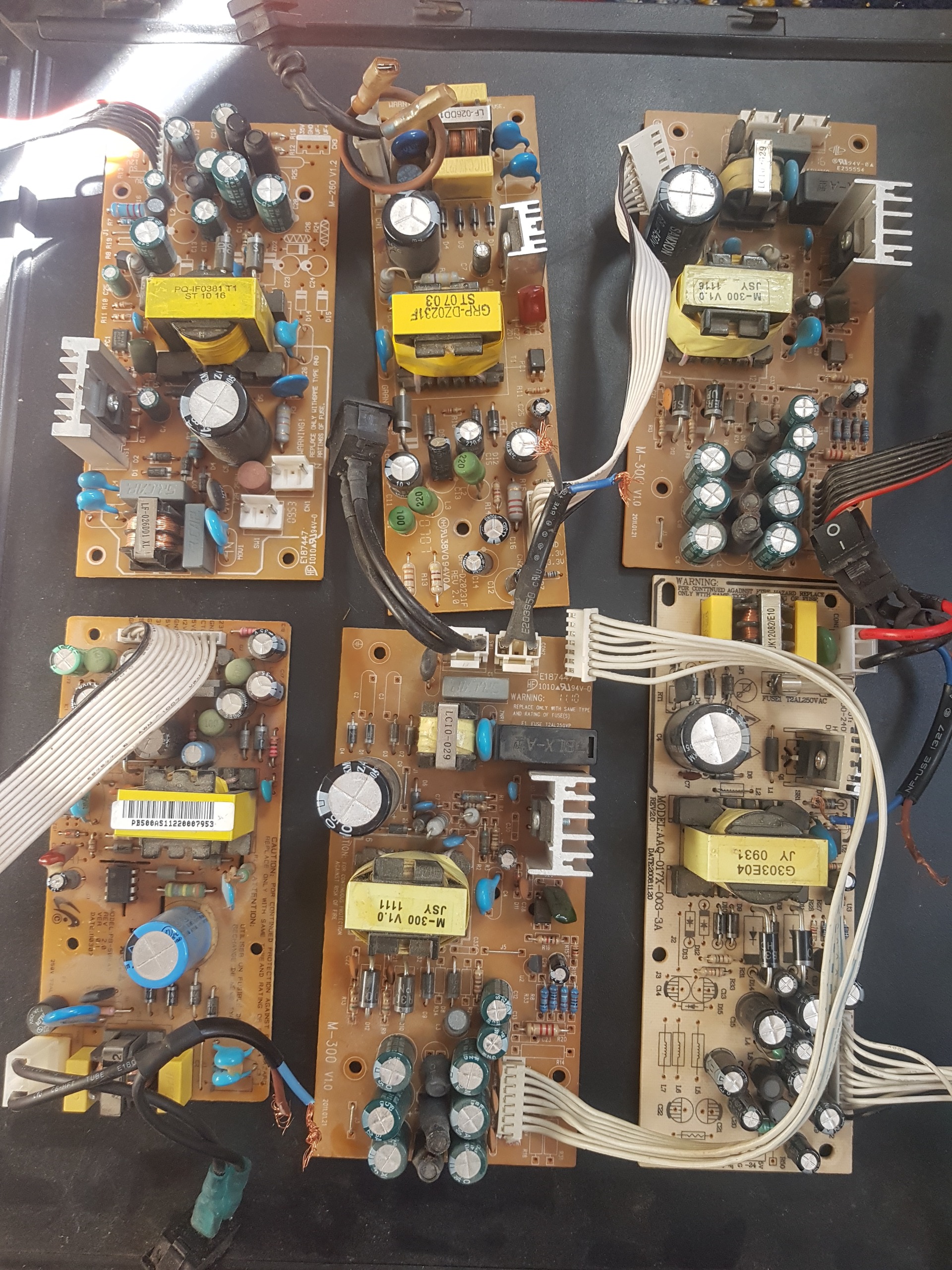 برد تغذیه رسیور 6 عددی