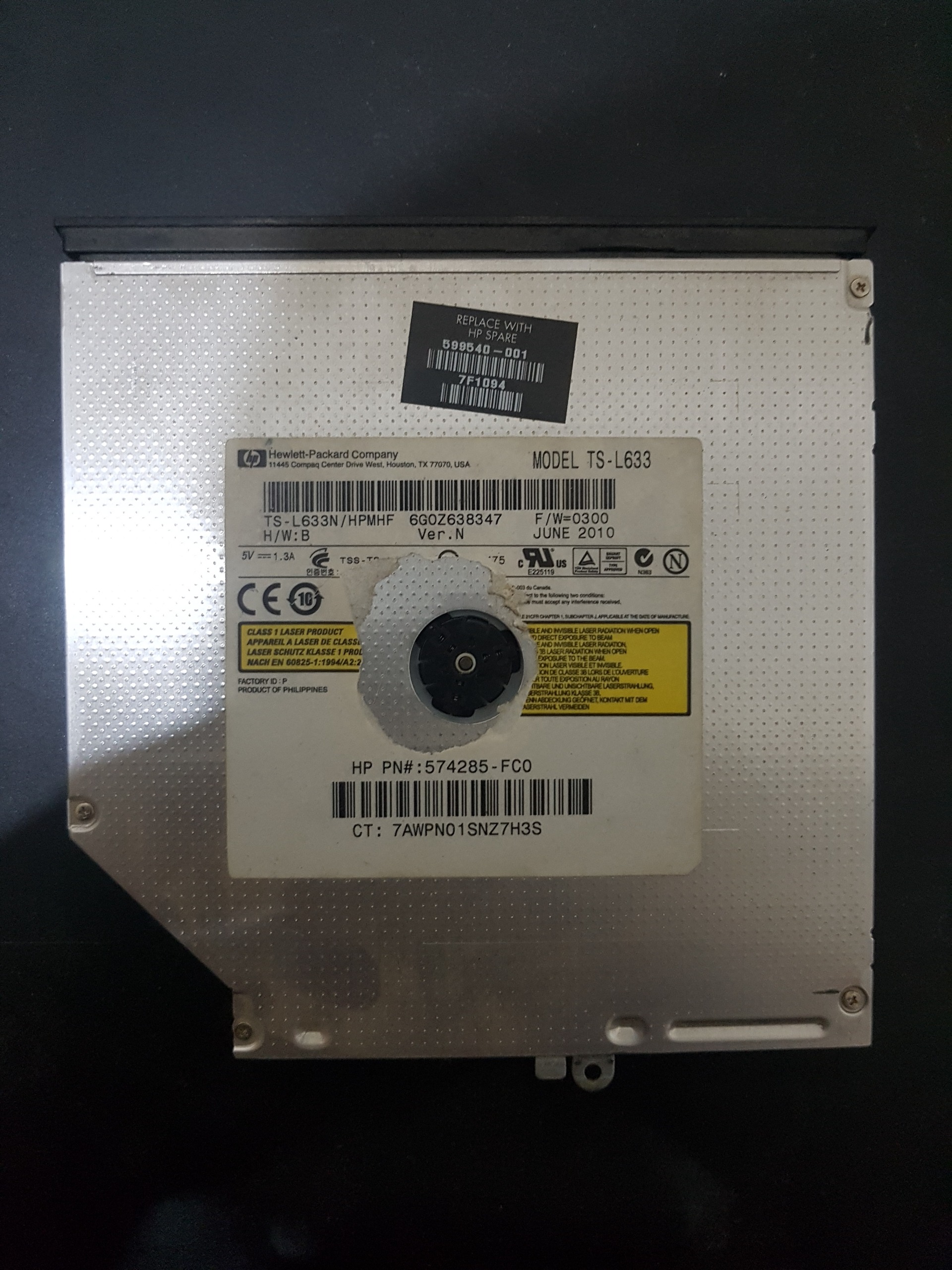 درایور نوری لپ تاپ