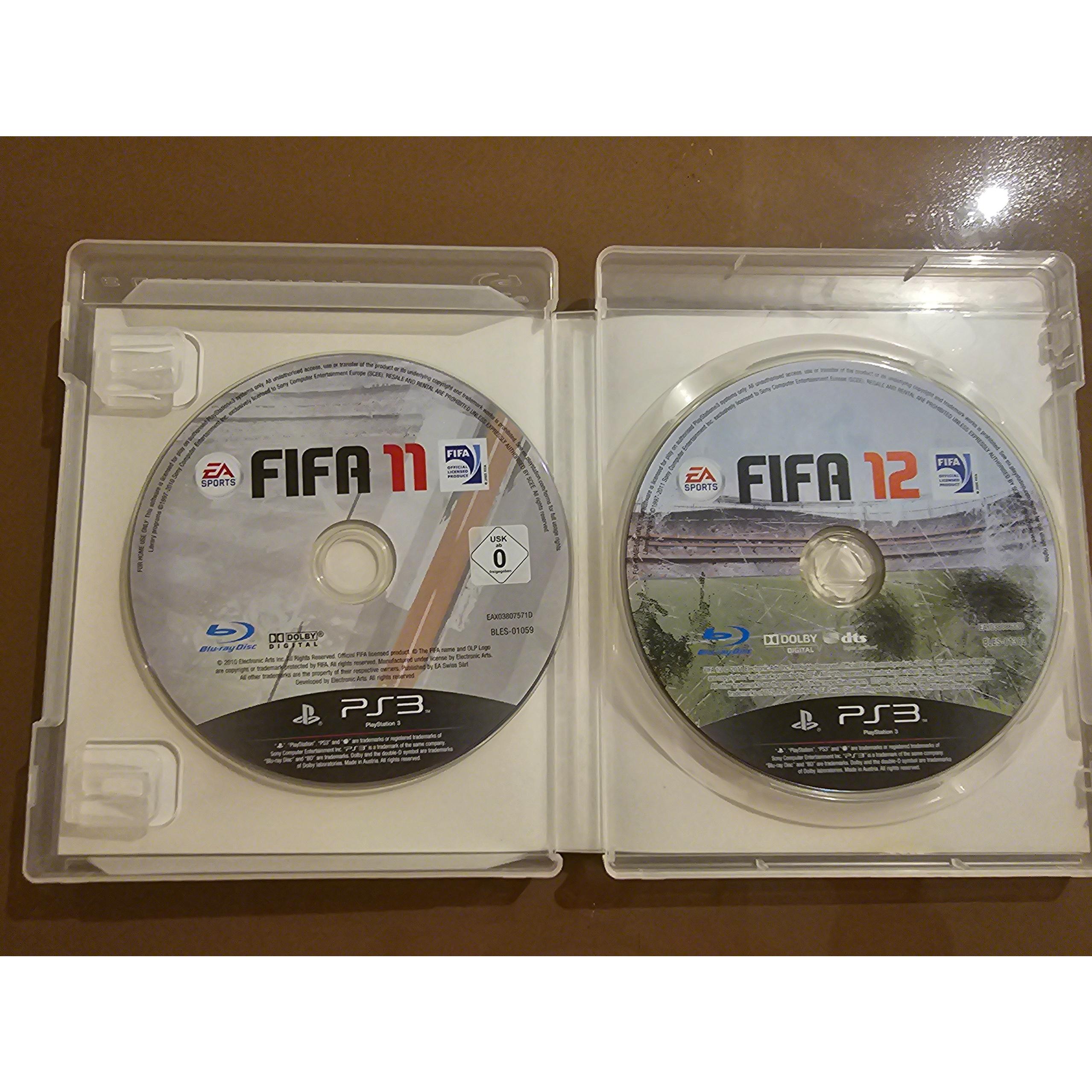 سی دی FIFA 12 و FIFA 11 برای PS3