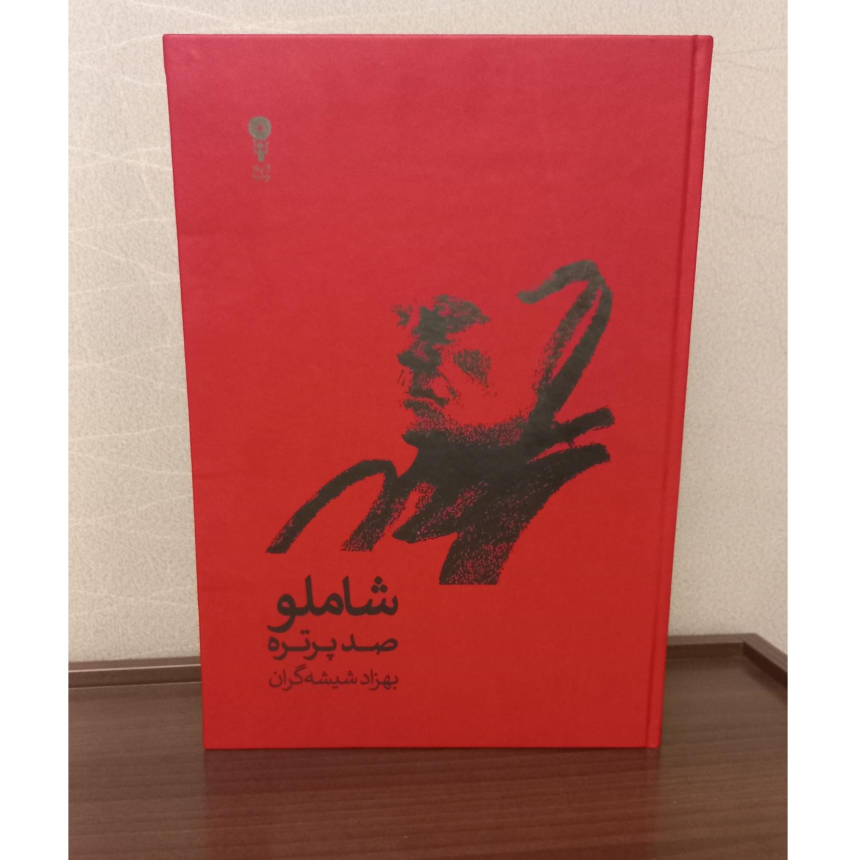 شاملو صد پرتره اثر بهزاد شیشه گران
