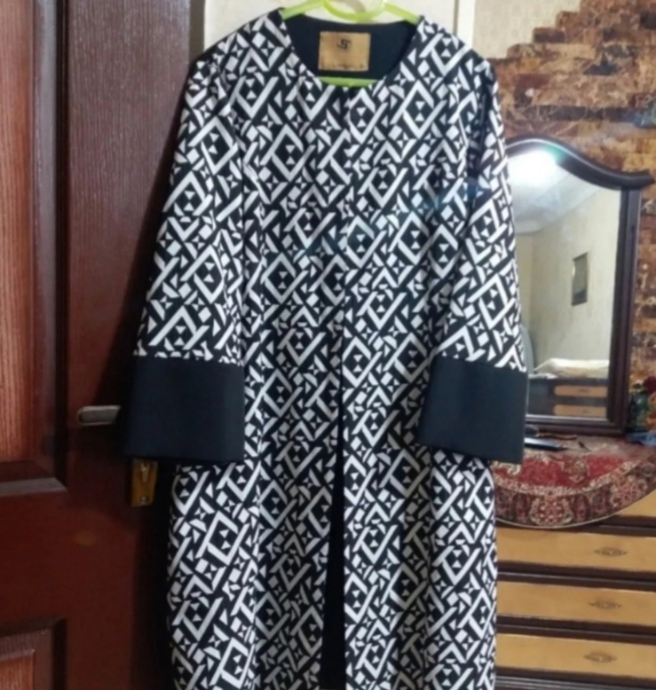 مانتو سایز بزرگ قزن دار