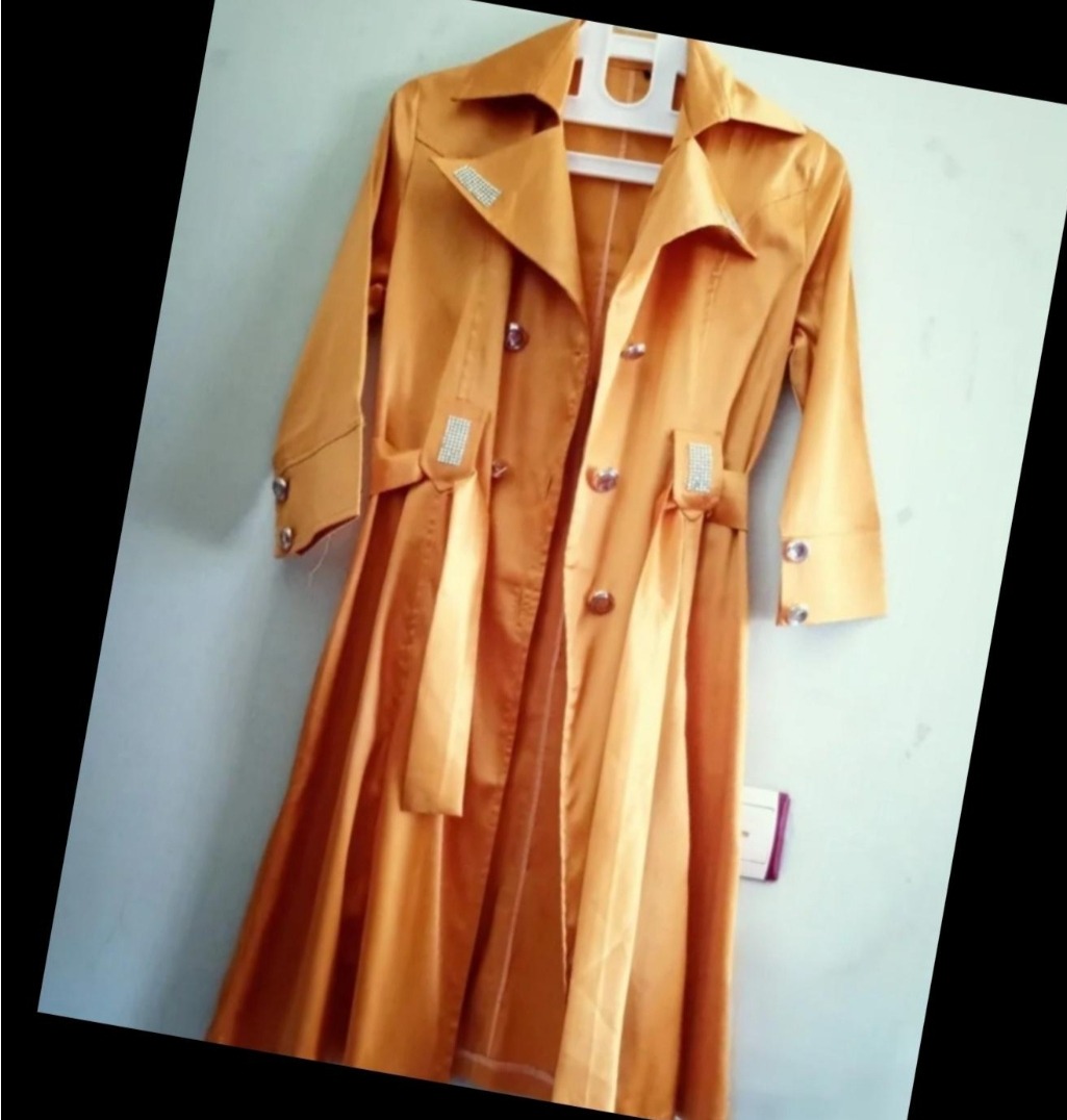 مانتو سایز معمولی 42 , ساتن