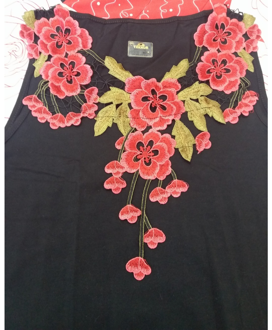 تاب مجلسی کتان کشی کار ترک