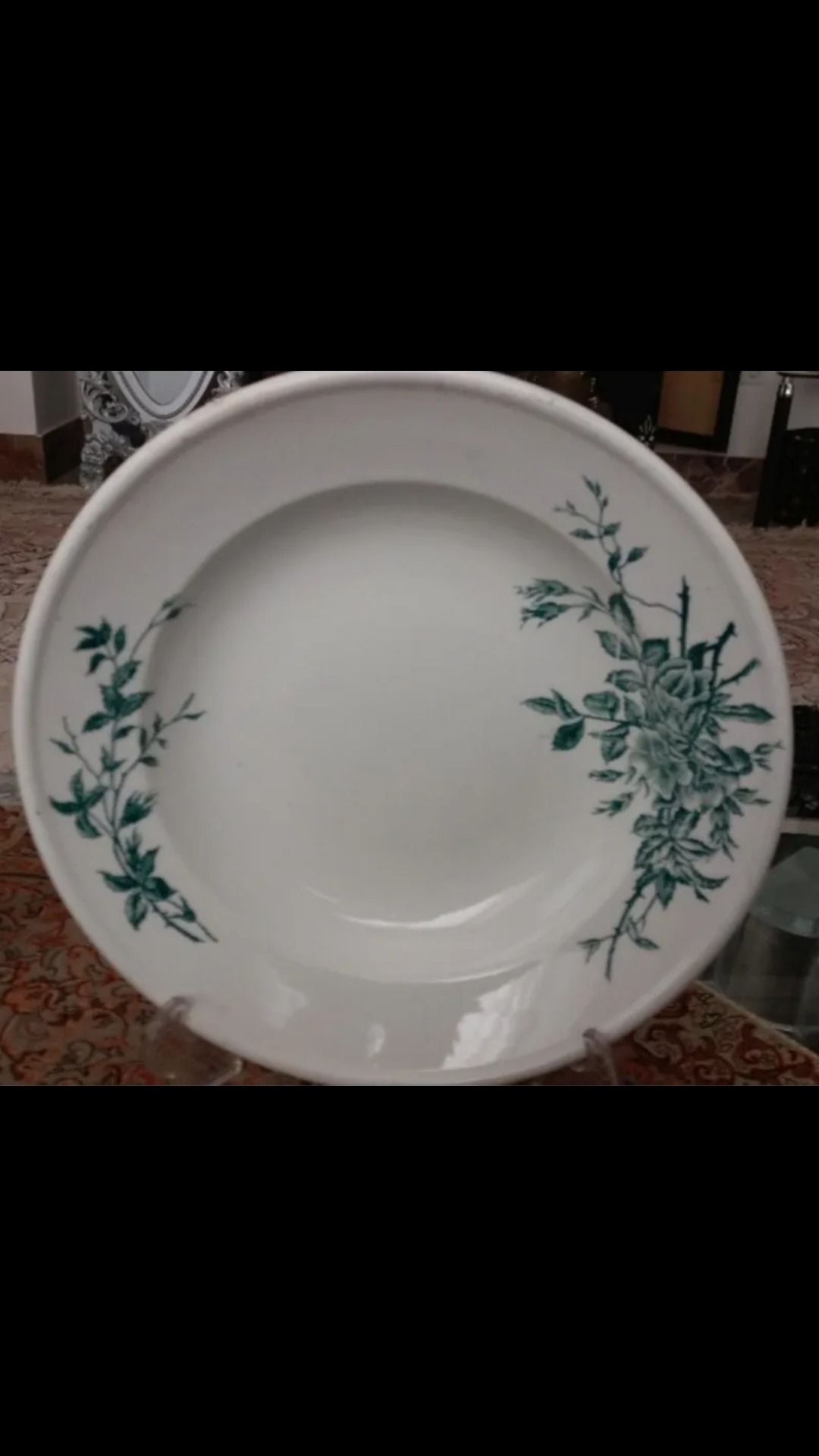 بشقاب چینی قدیمی روسی