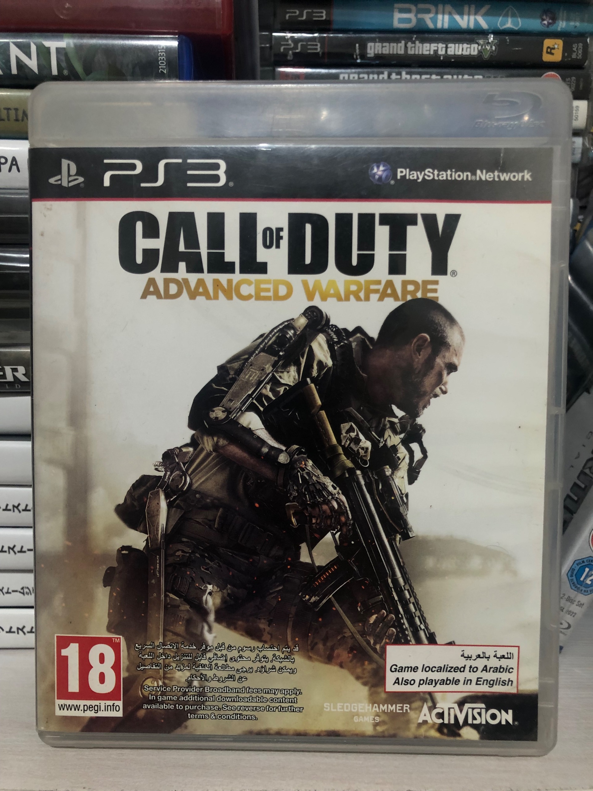 دیسک بازی پلی استیشن COD ADVANCE WARFARE PS3