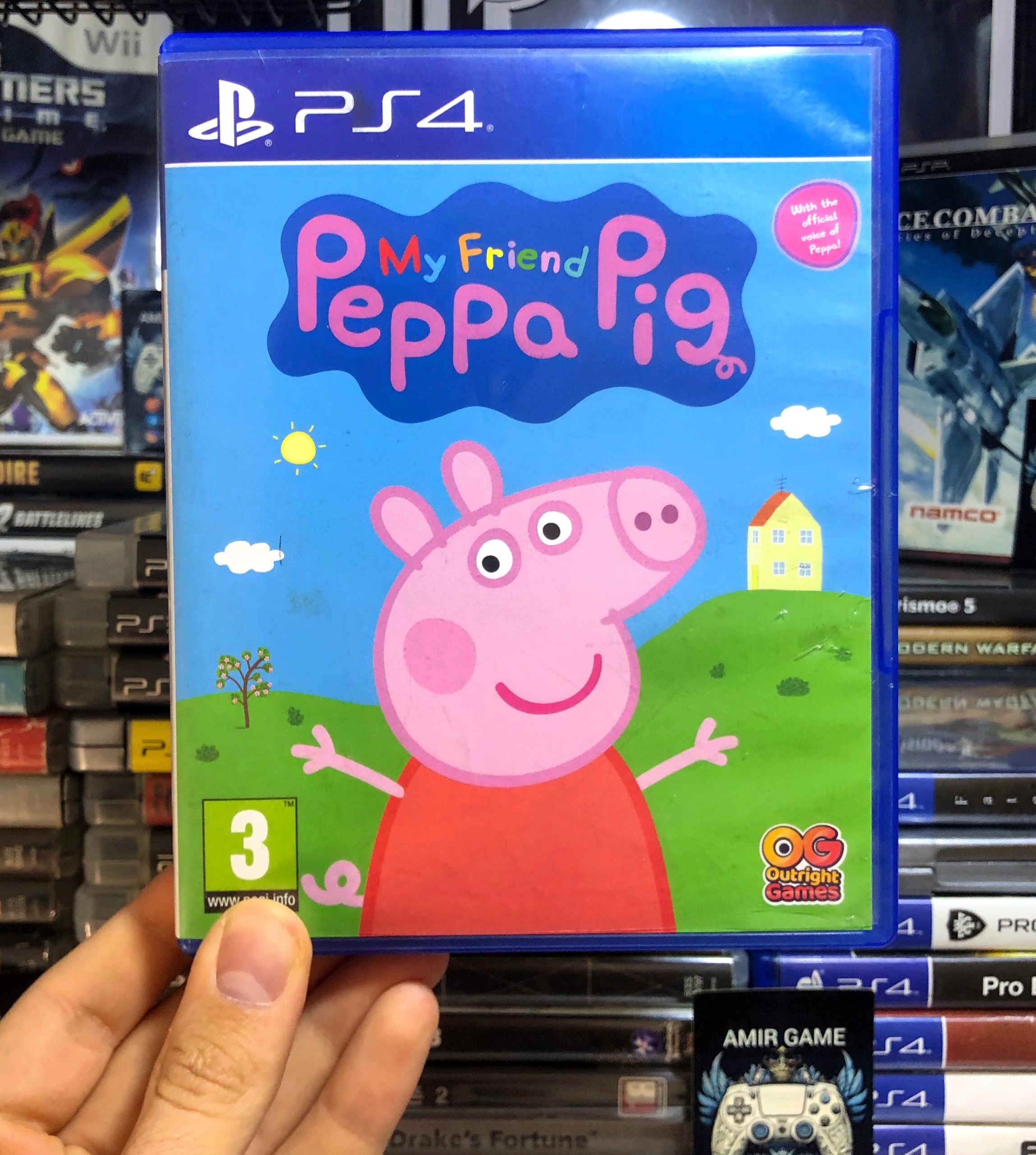 دیسک بازی peppa pig ps4