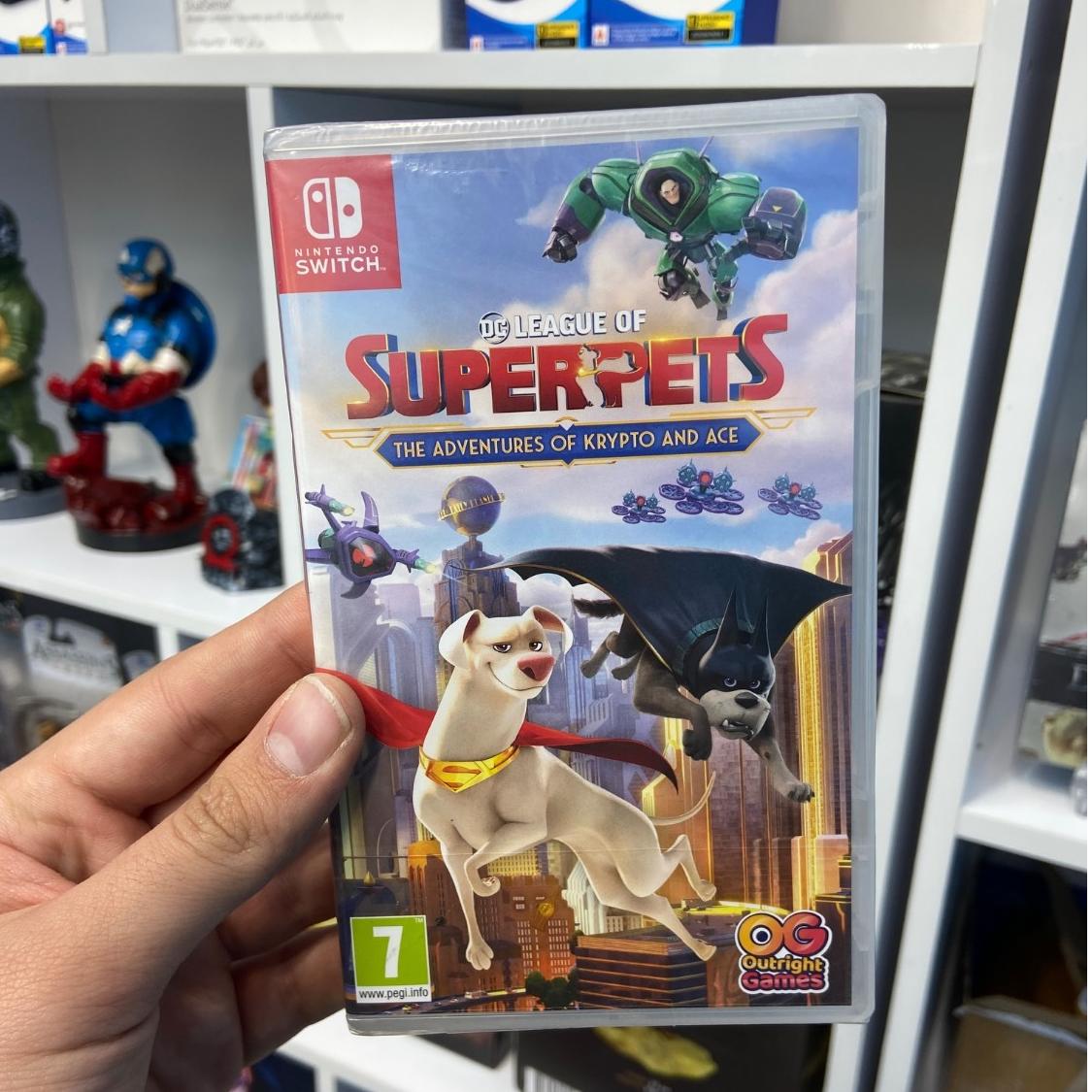 کارتریج بازی superpets league dc Nintendo