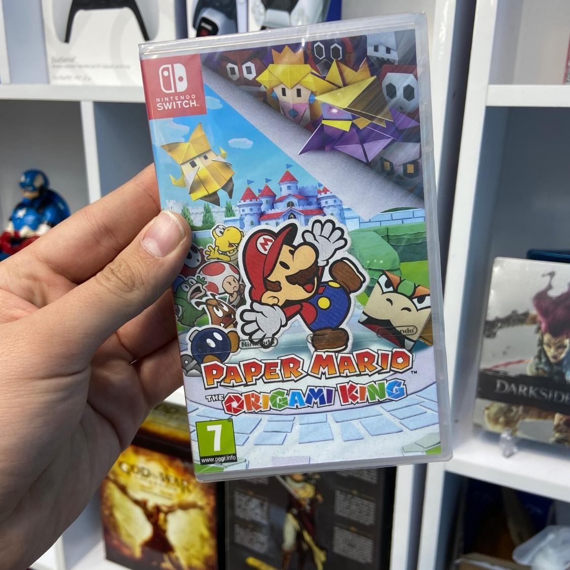 کارتریج بازی Mario paper origami nintendo
