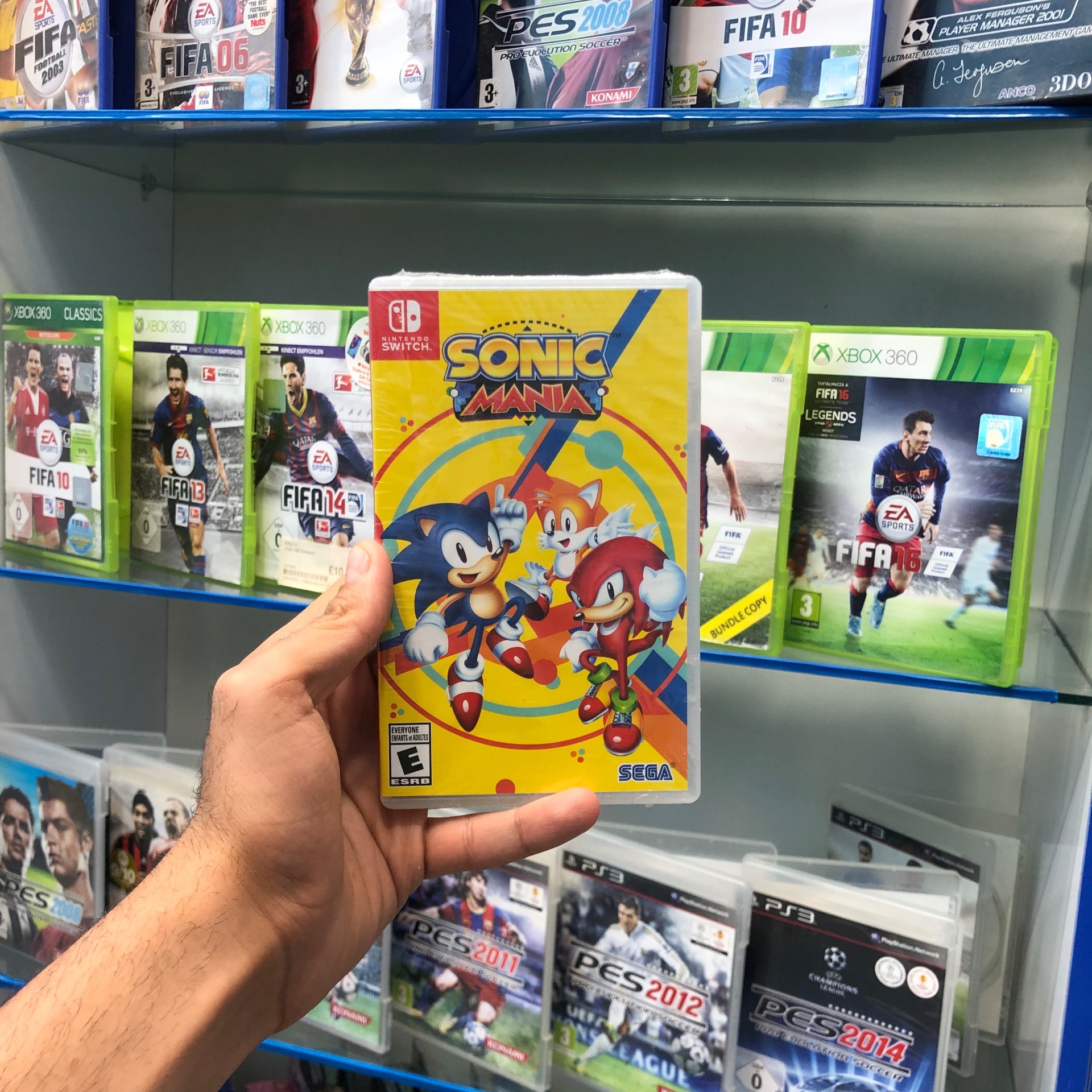 کارتریج بازی sonic mania Nintendo