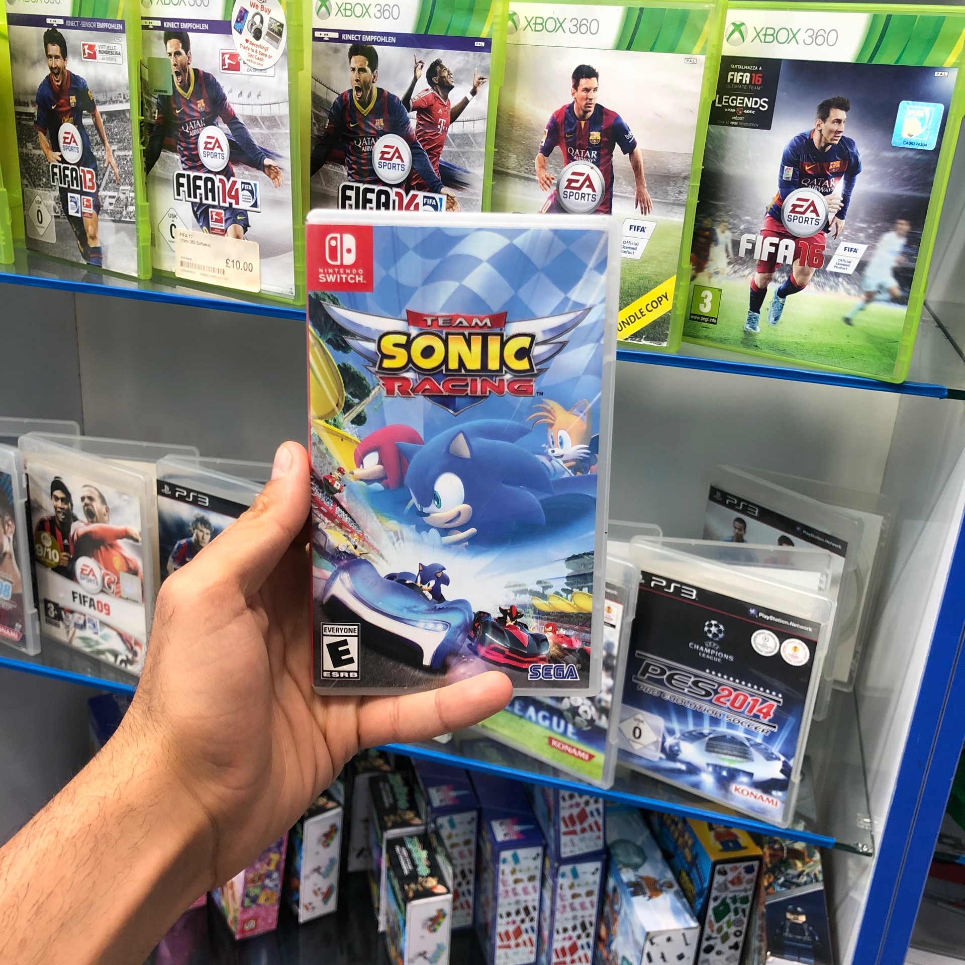کارتریج بازی Sonic racing Nintendo