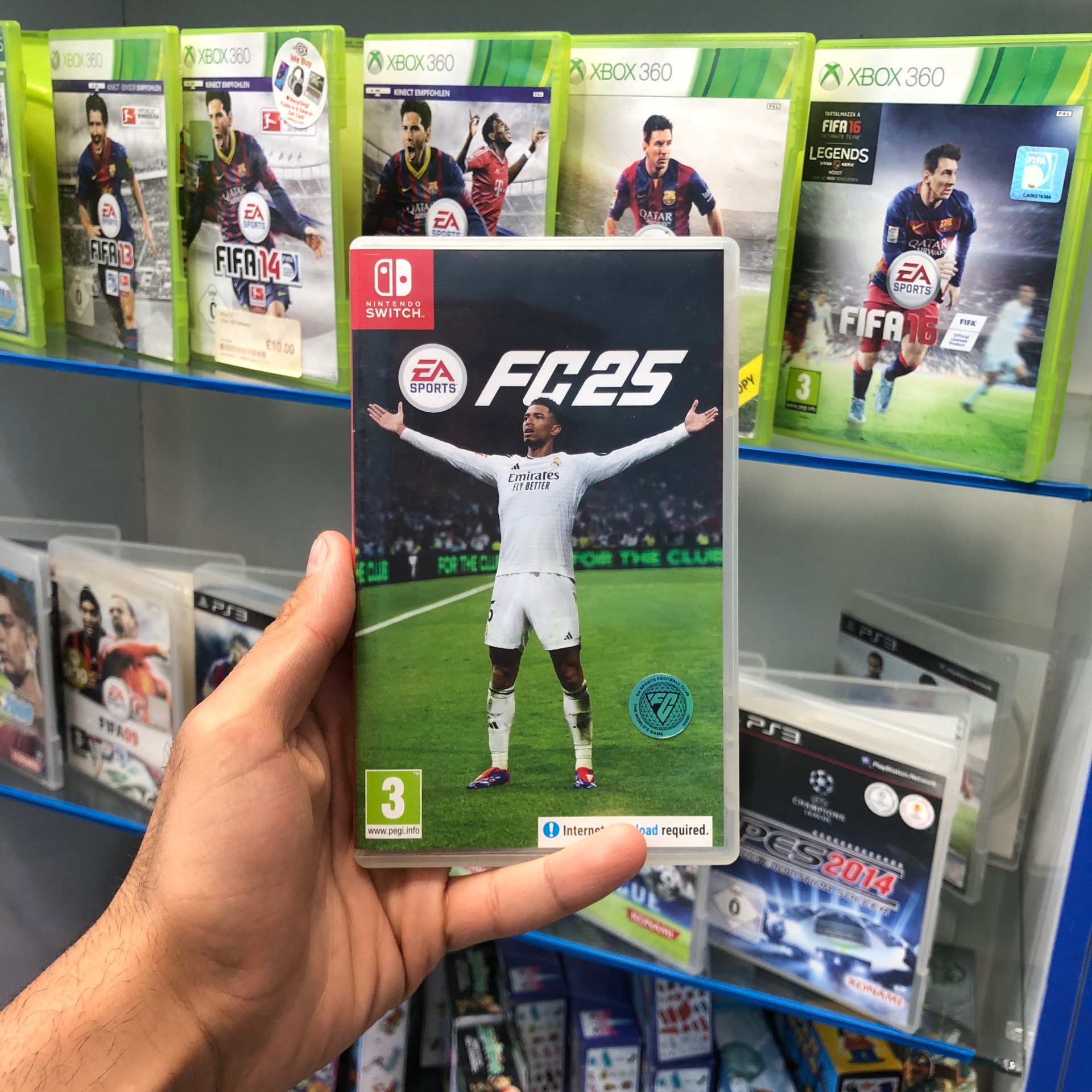 کارتریج بازی Fc 25 Nintendo