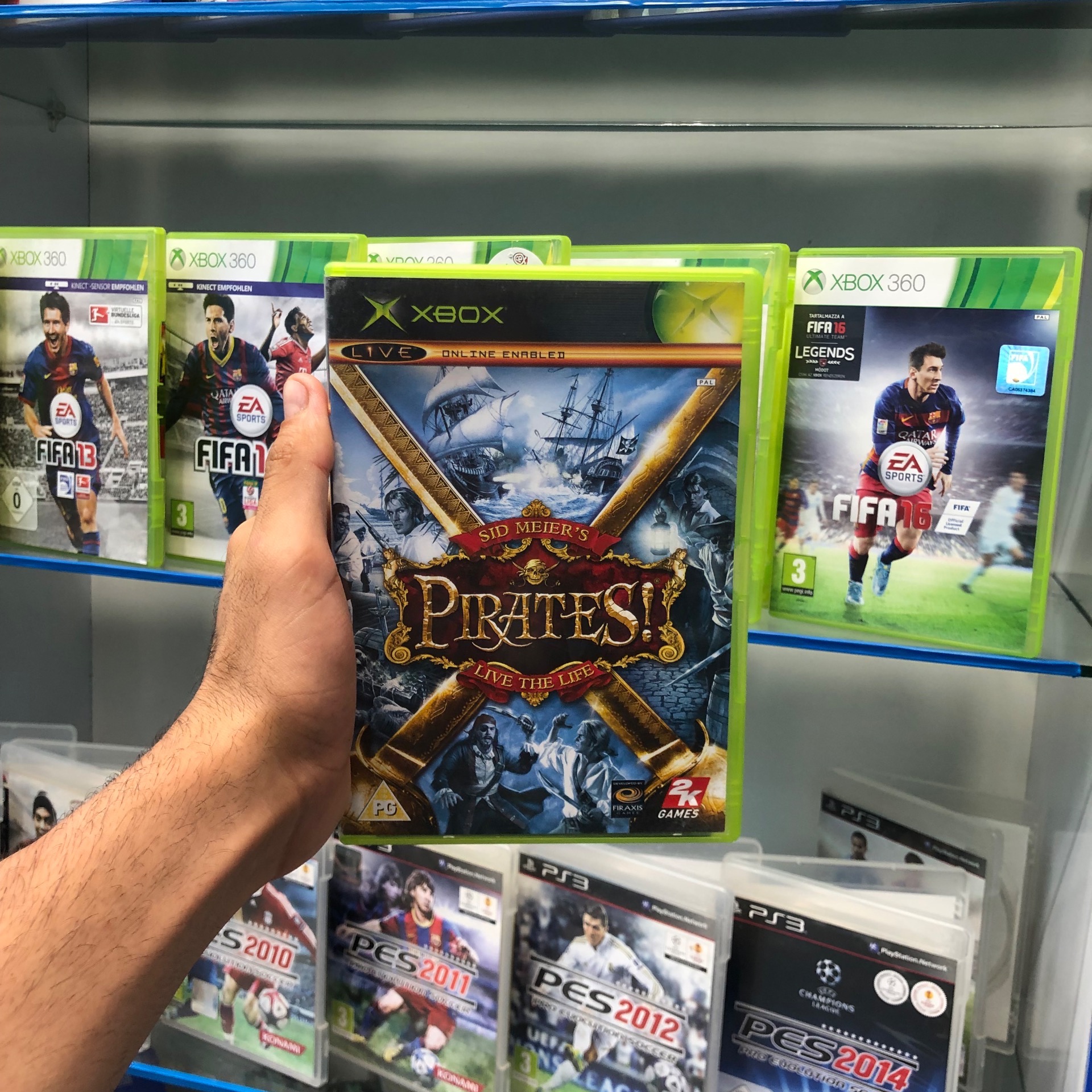 دیسک بازی pirates Xbox classic