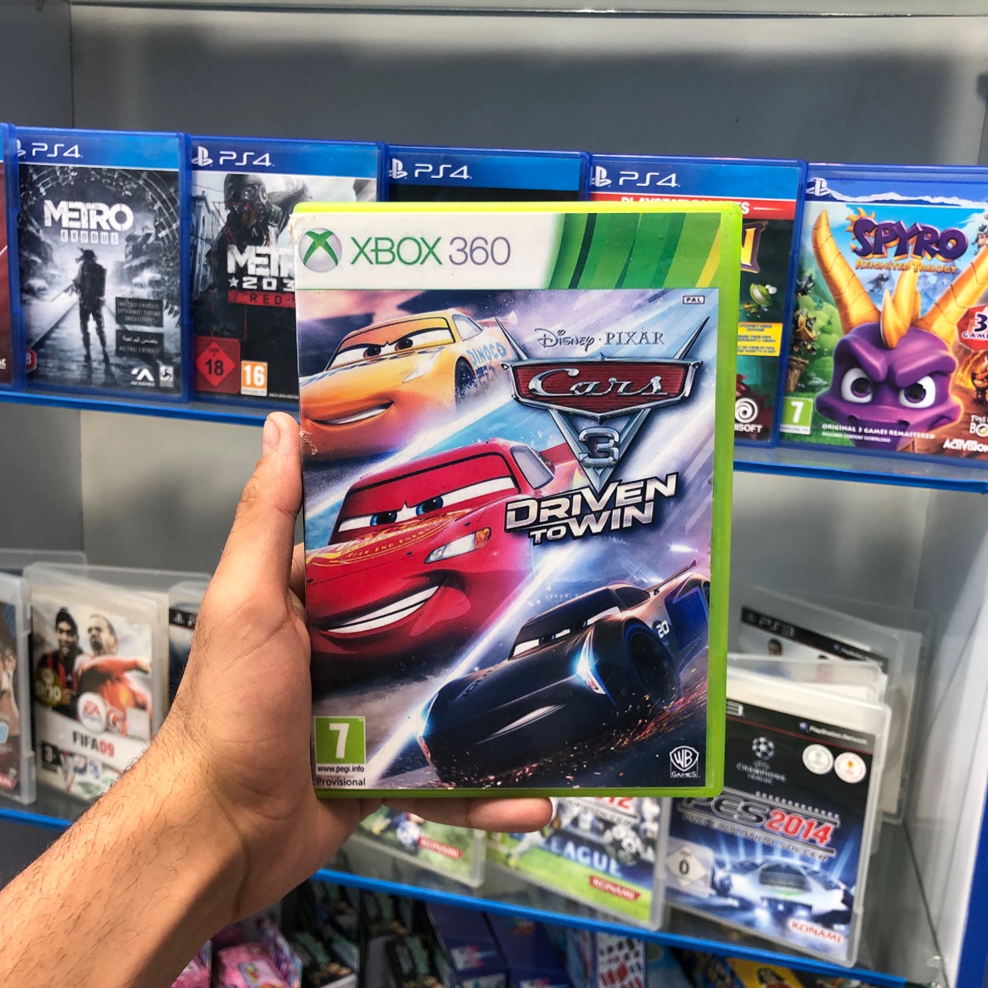 دیسک بازی cars 3 Xbox 360