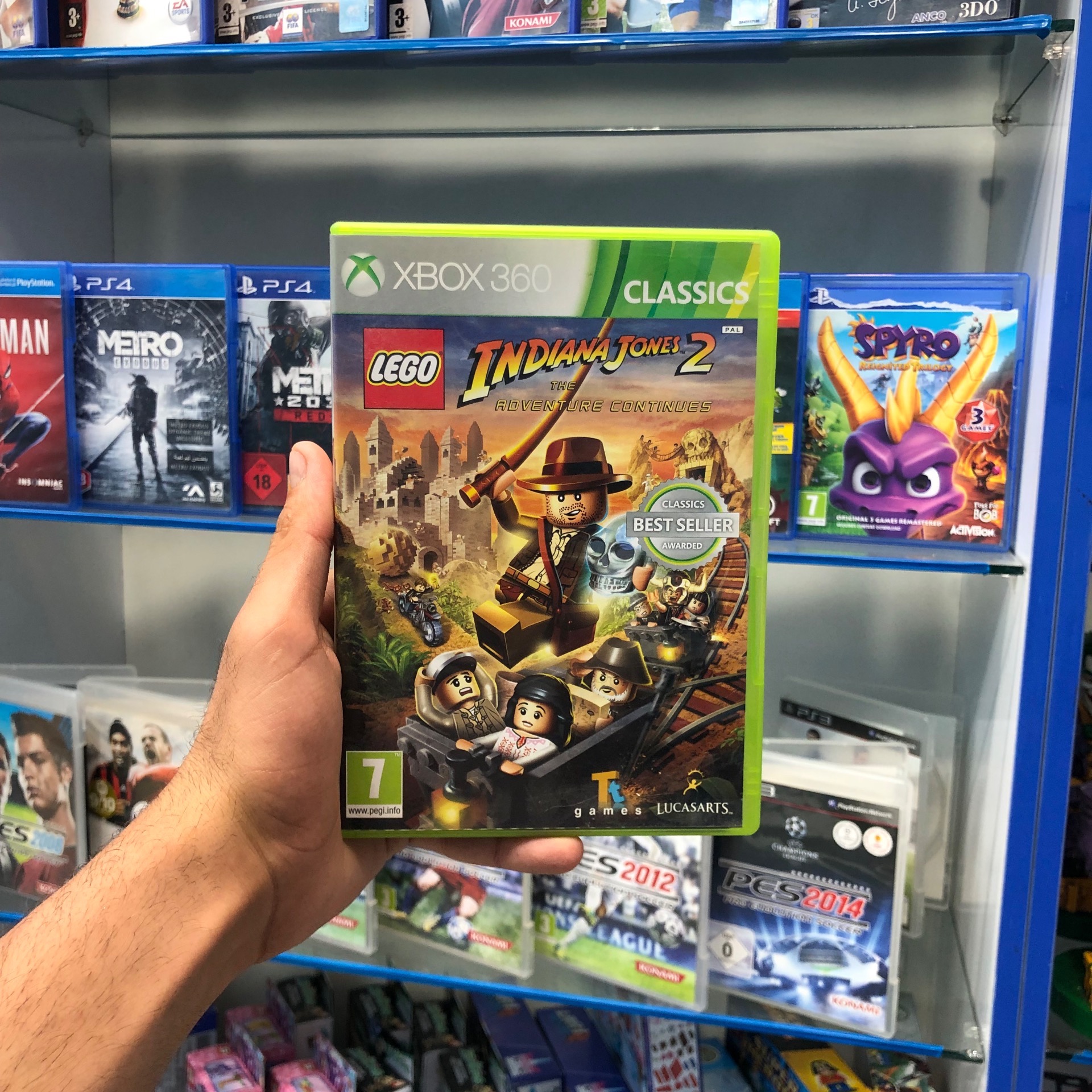 دیسک بازی Indiana Jones 2 Xbox 360