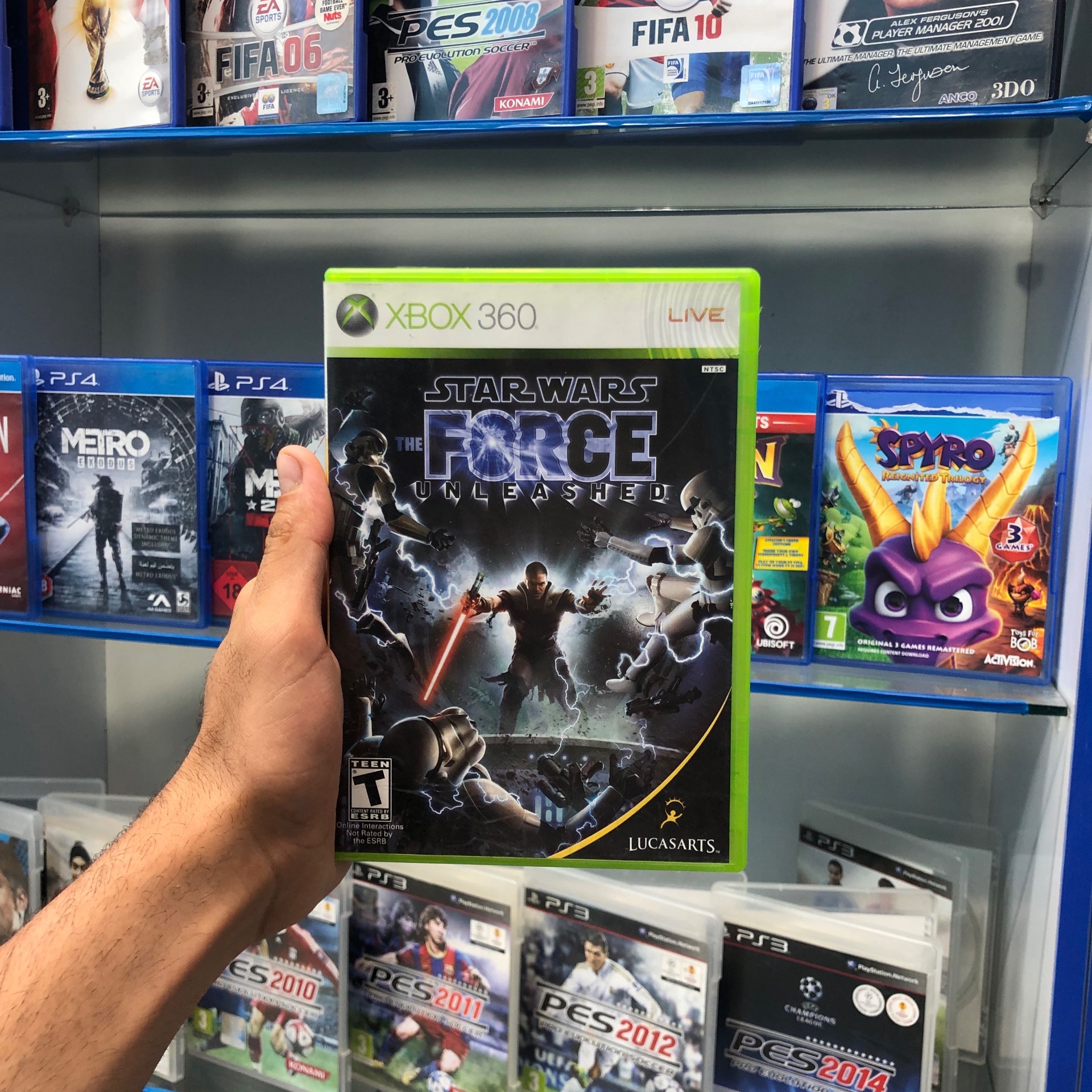دیسک بازی Star Wars the Force Xbox 360