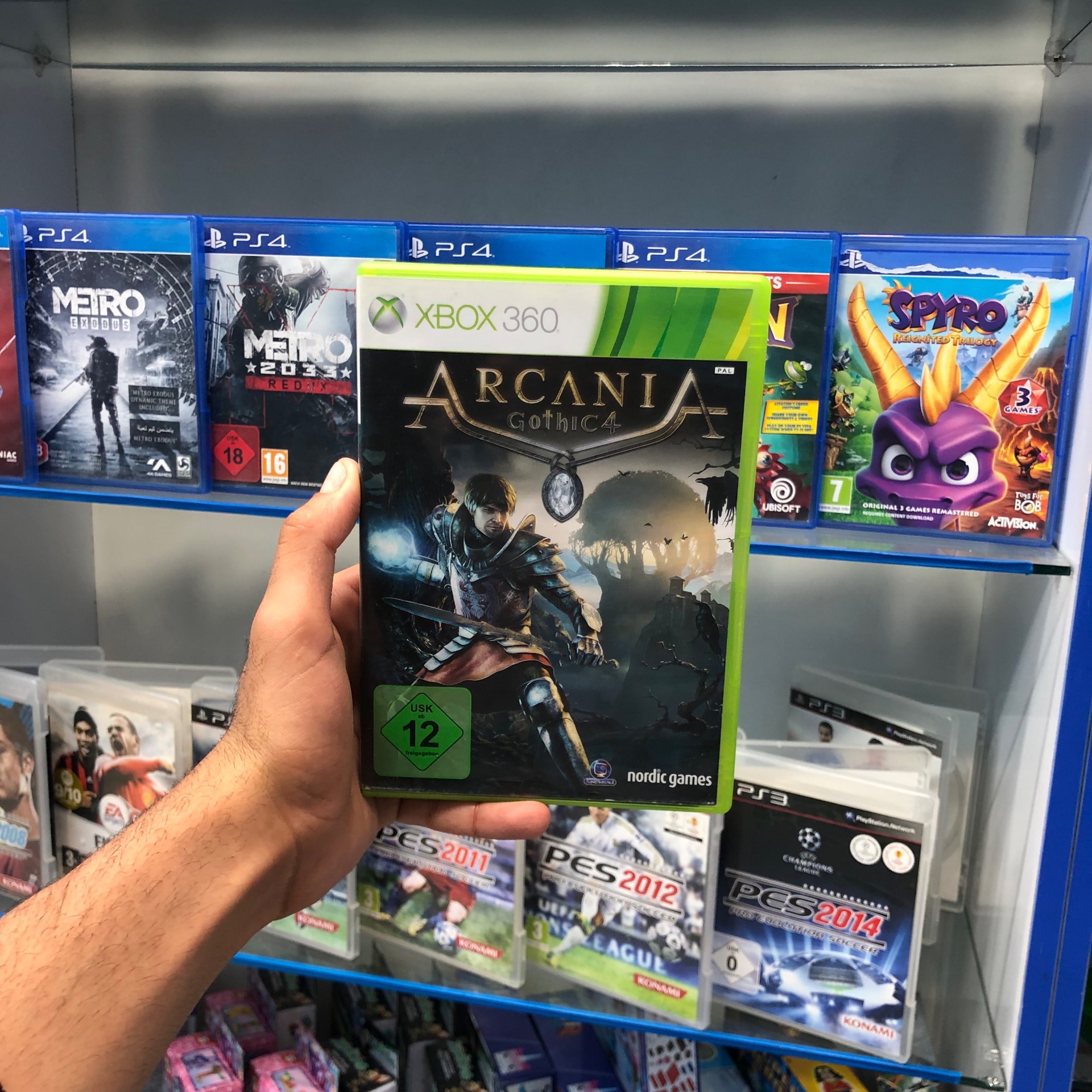 دیسک بازی Arcania gothic 4 Xbox 360