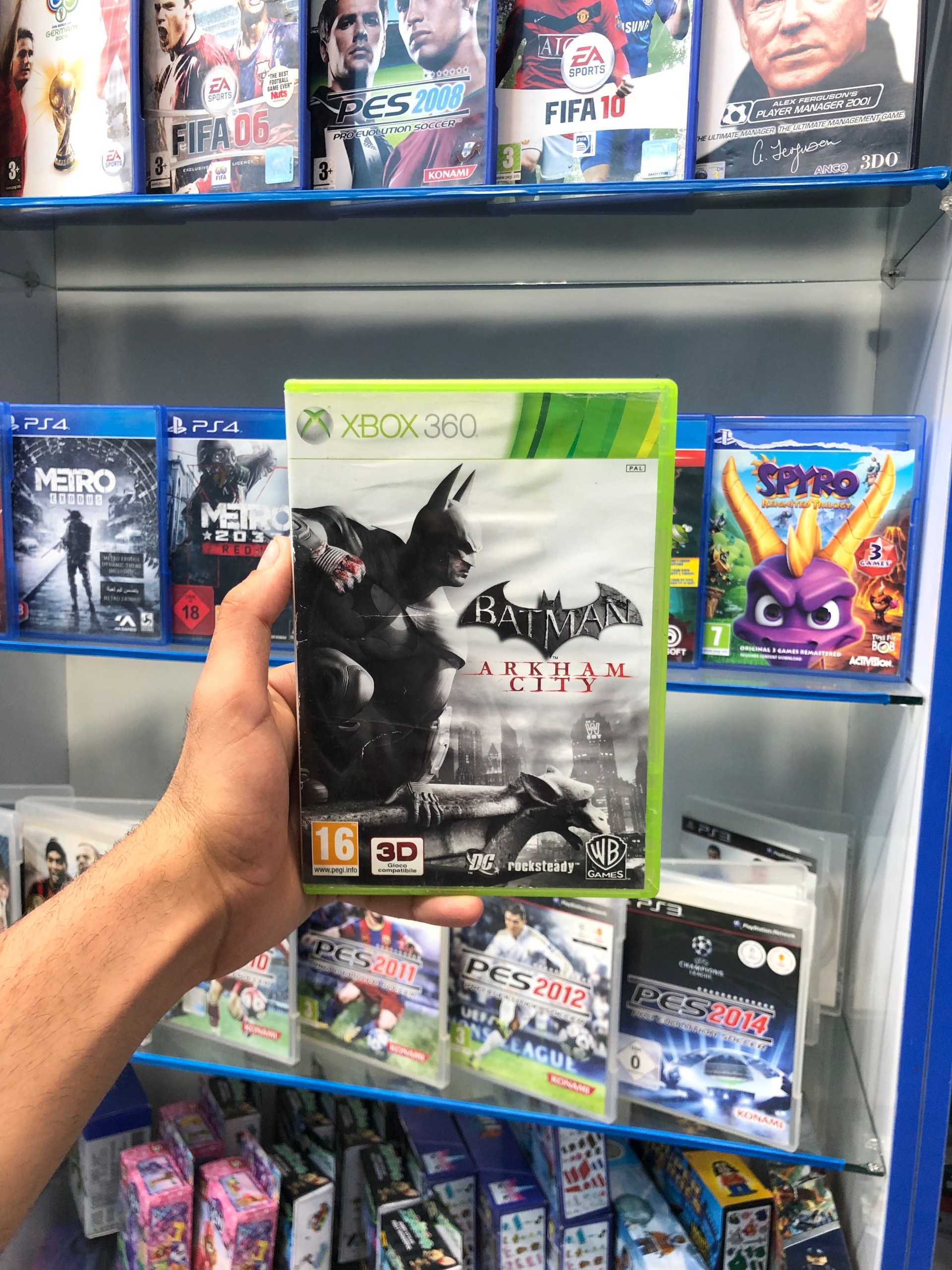 دیسک بازی Batman Arkham city Xbox 360