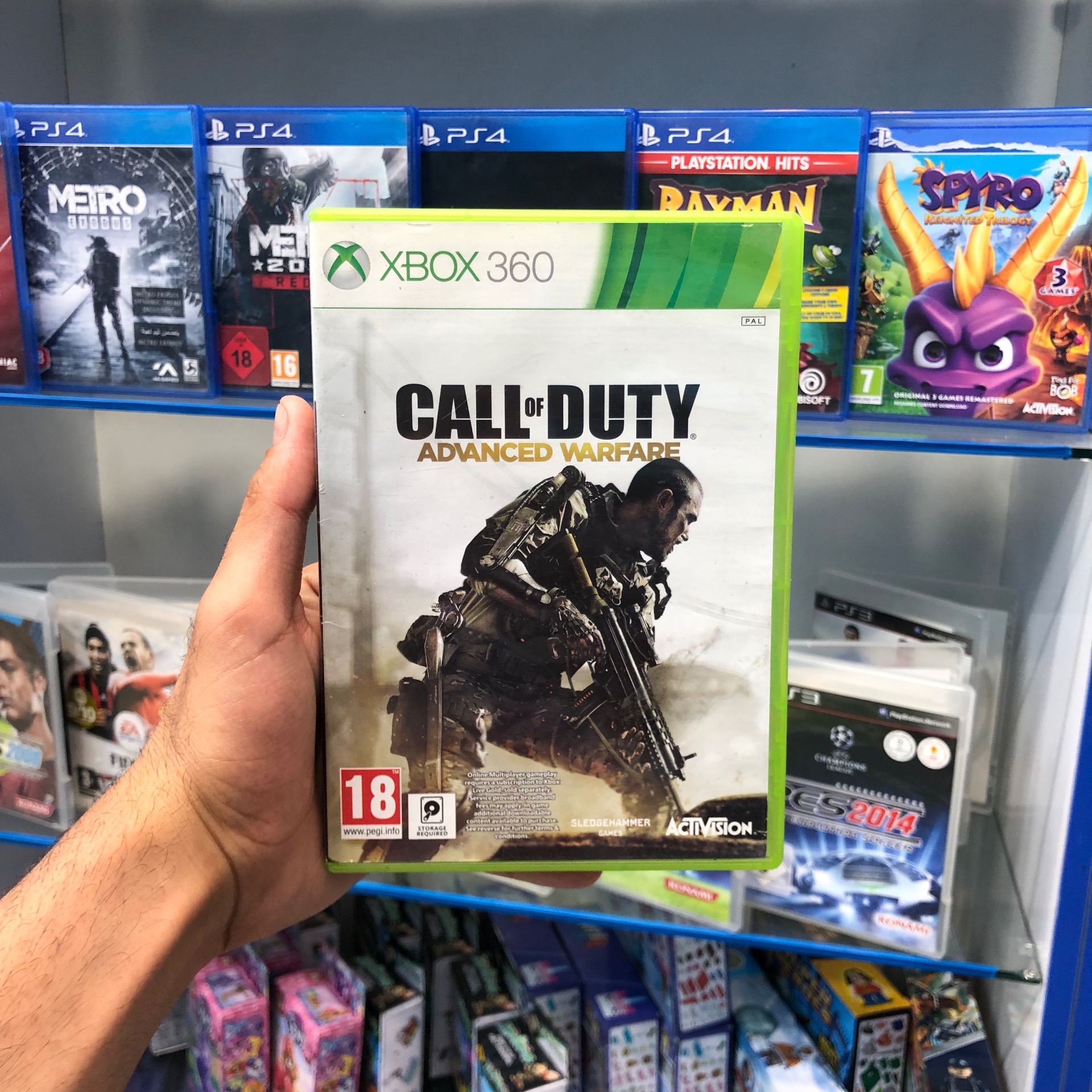 دیسک بازی call of duty advanced warfare Xbox 360