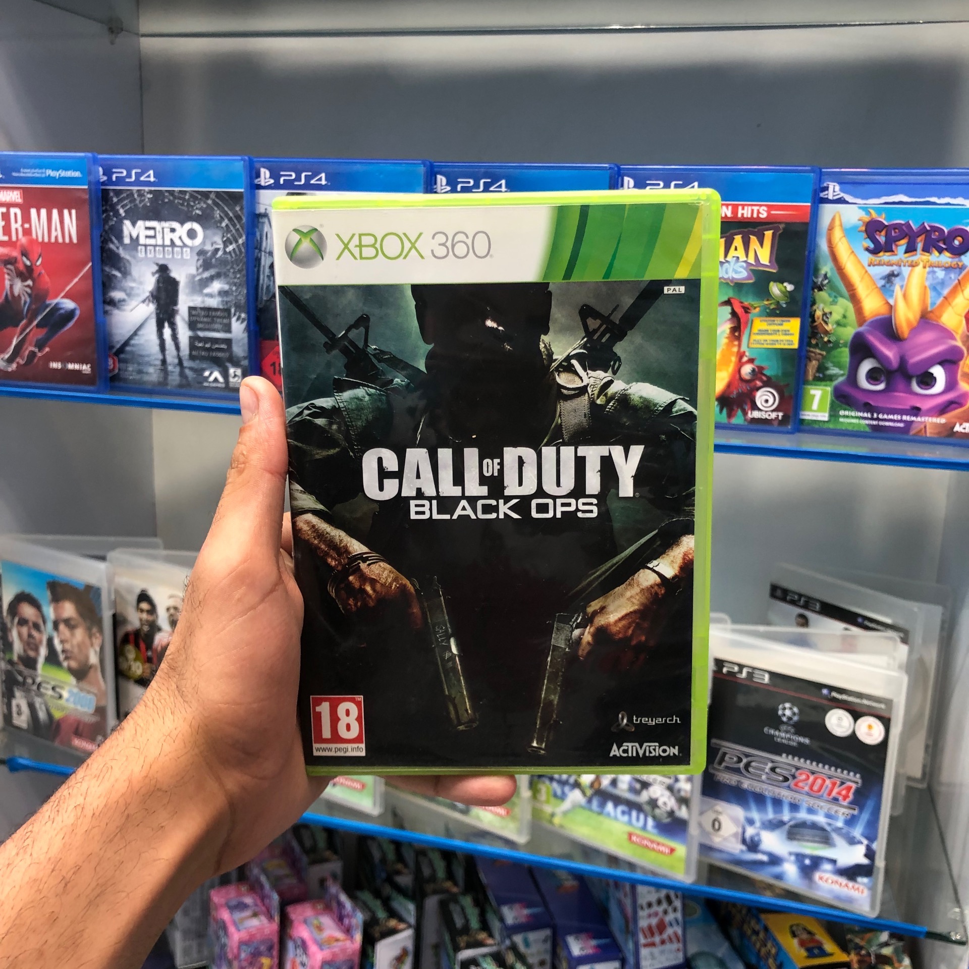 دیسک بازی call of duty black ops Xbox 360