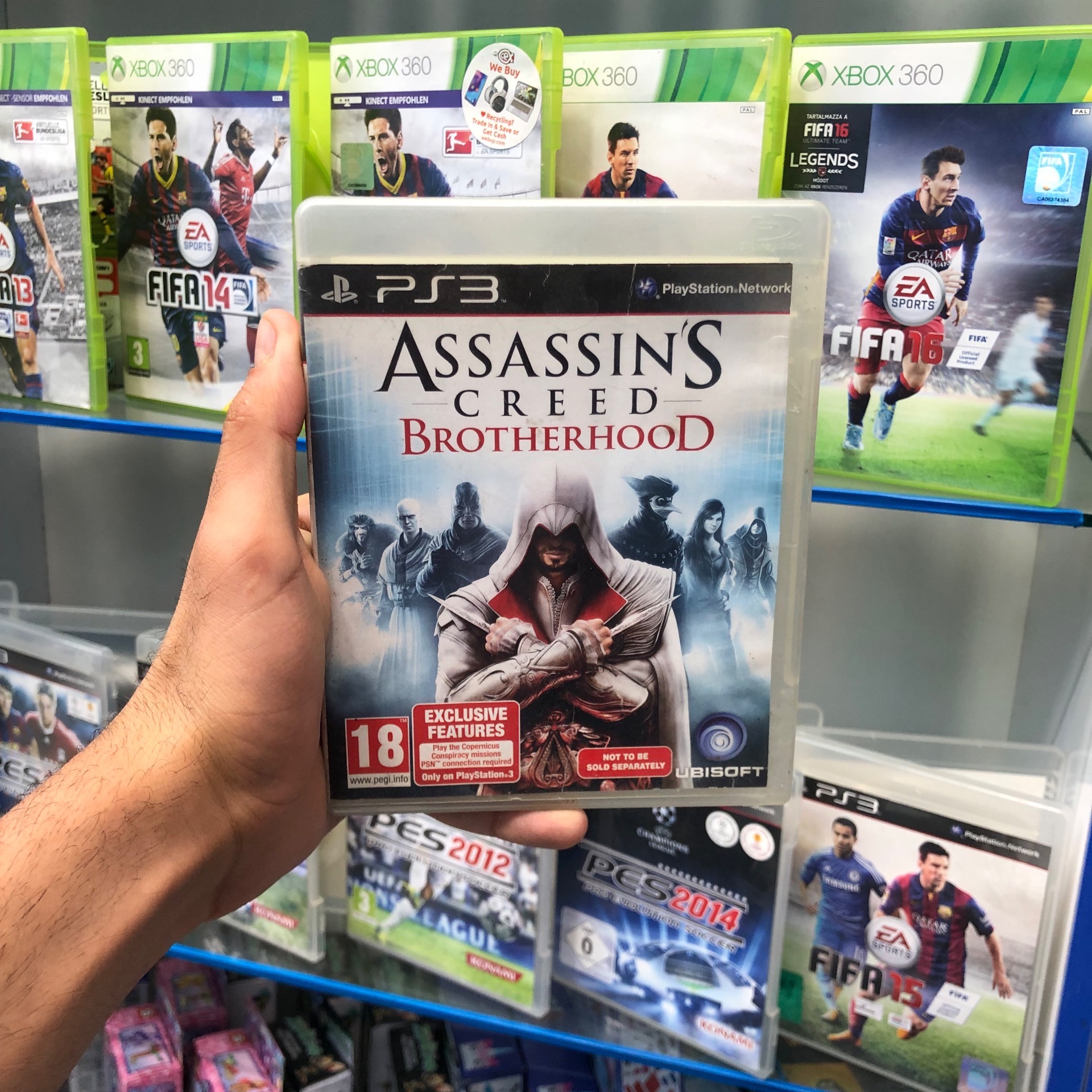 دیسک بازی assassins creed brotherhood ps3