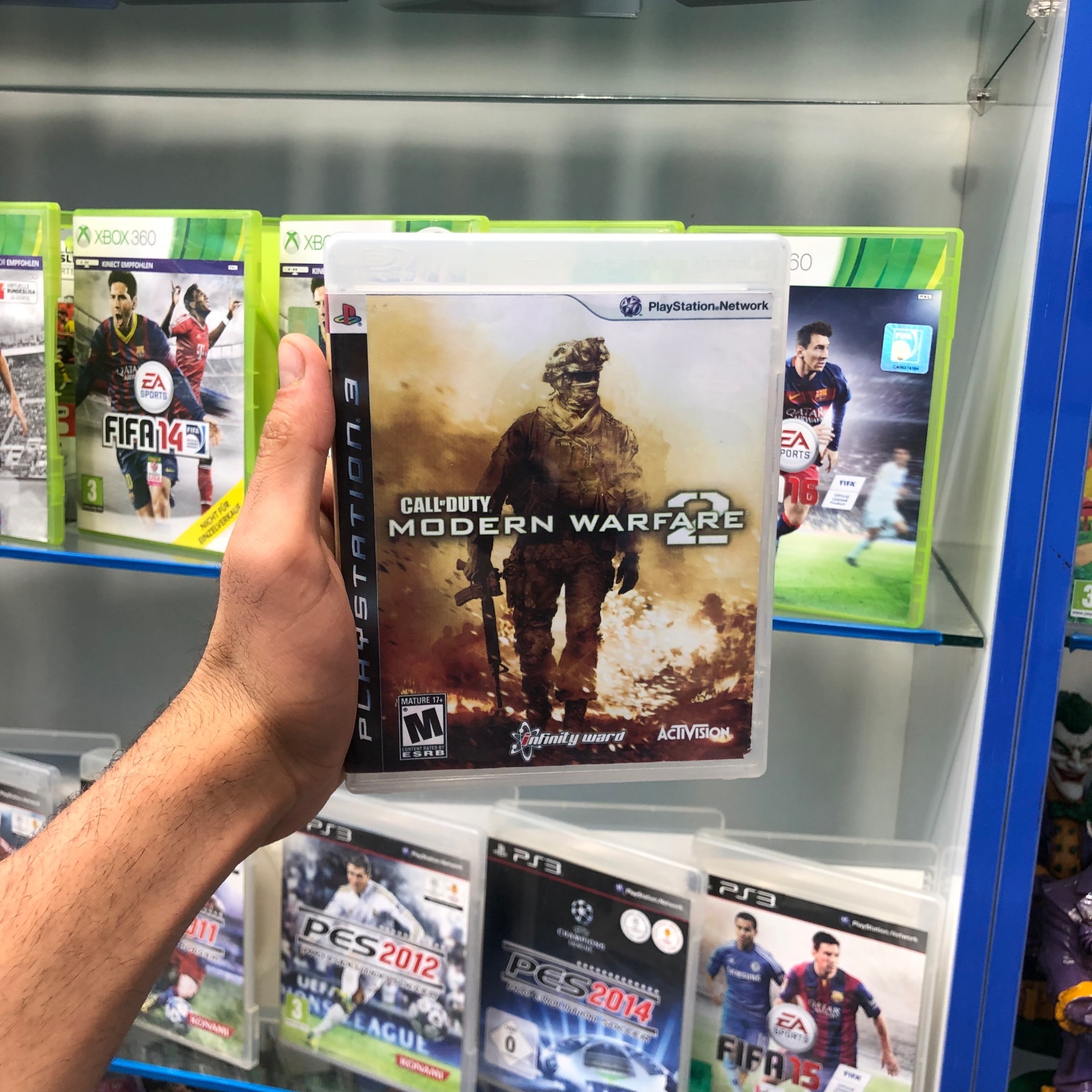 دیسک بازی call of duty modern warfare 2 ps3