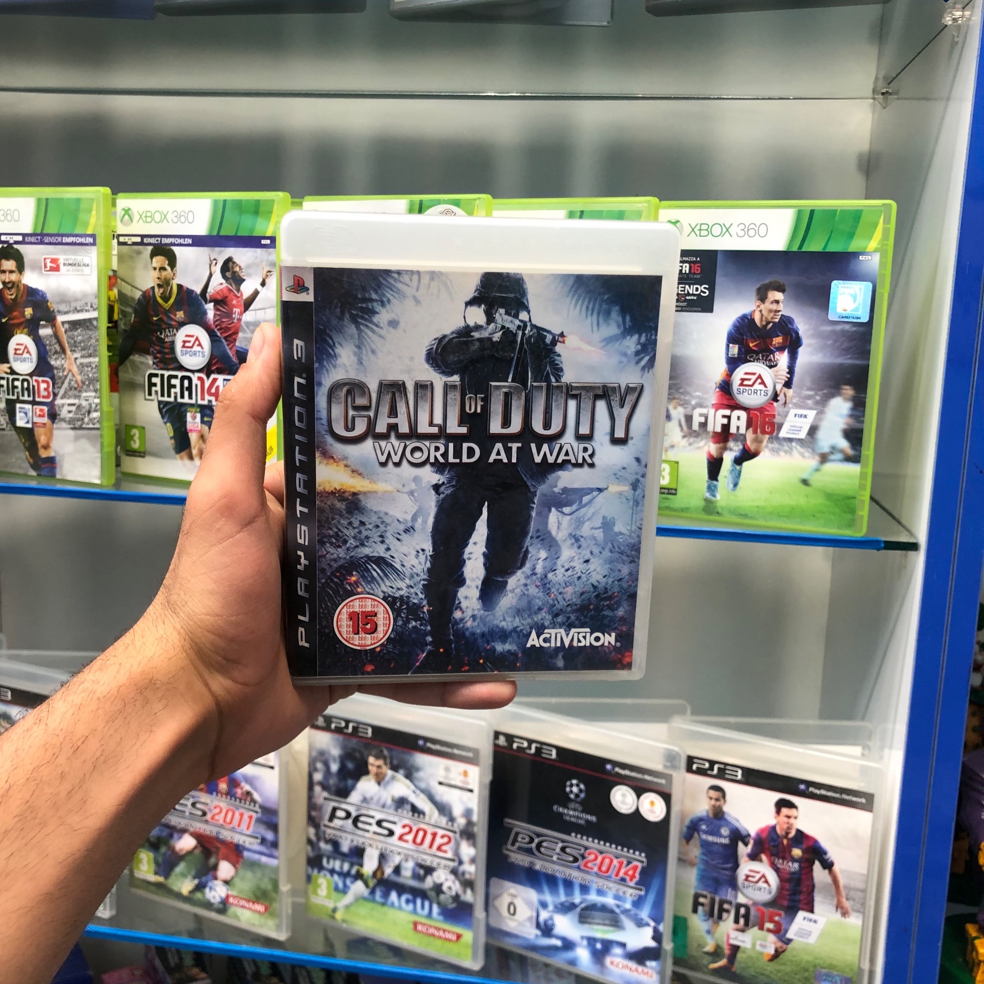 دیسک بازی call of duty world at war ps3