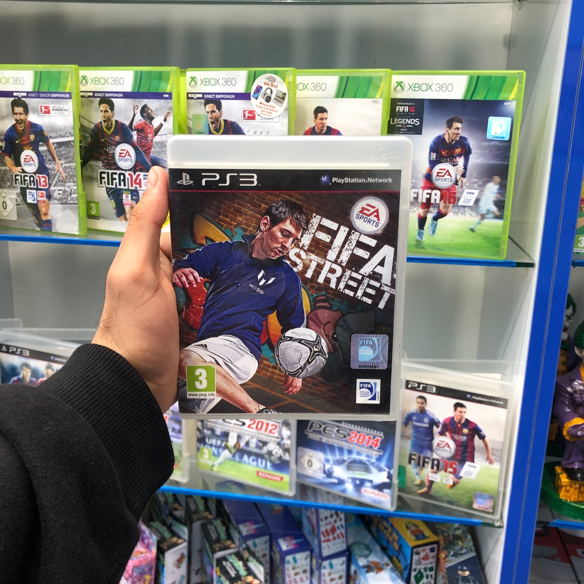 دیسک بازی fifa street ps3