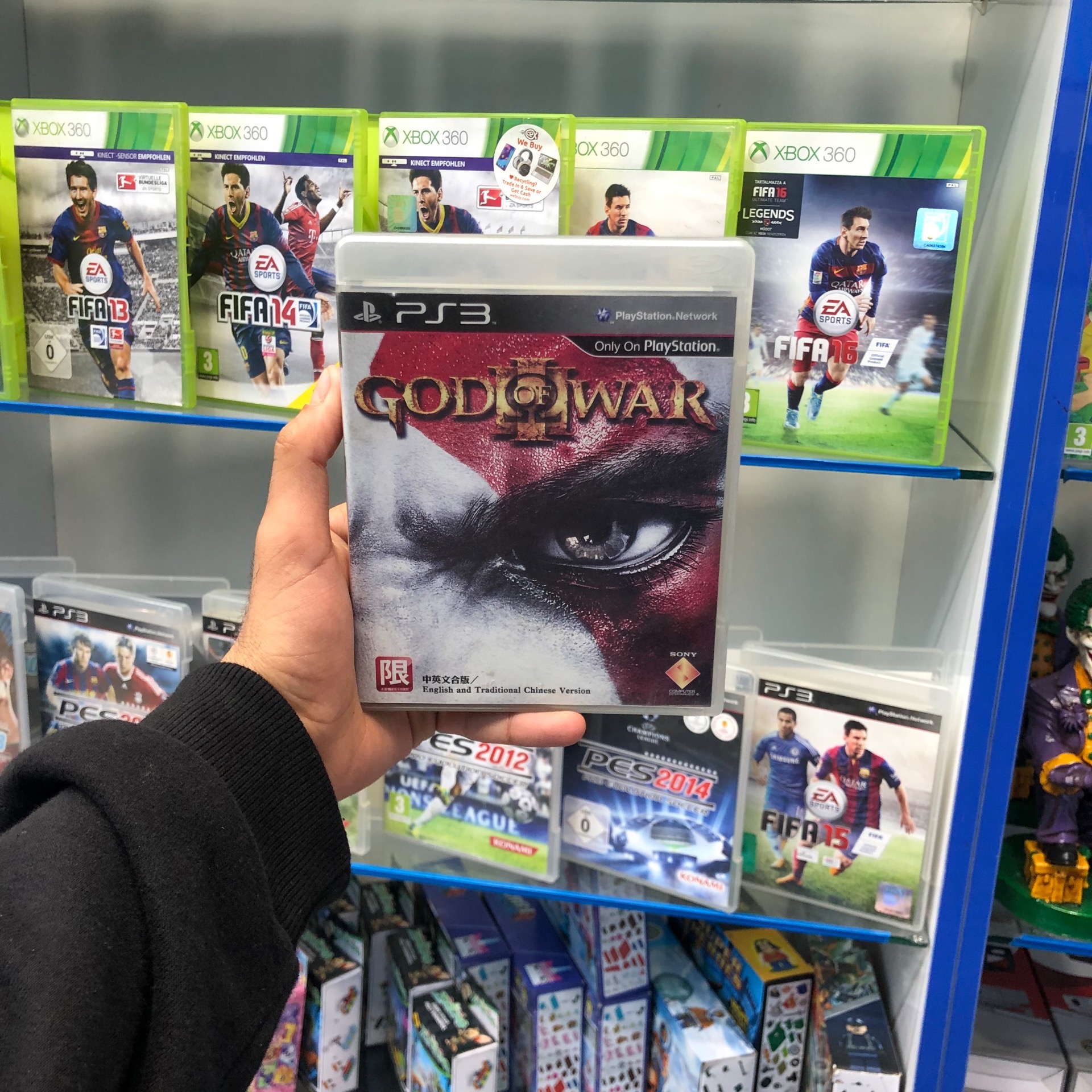 دیسک بازی god of war ps3