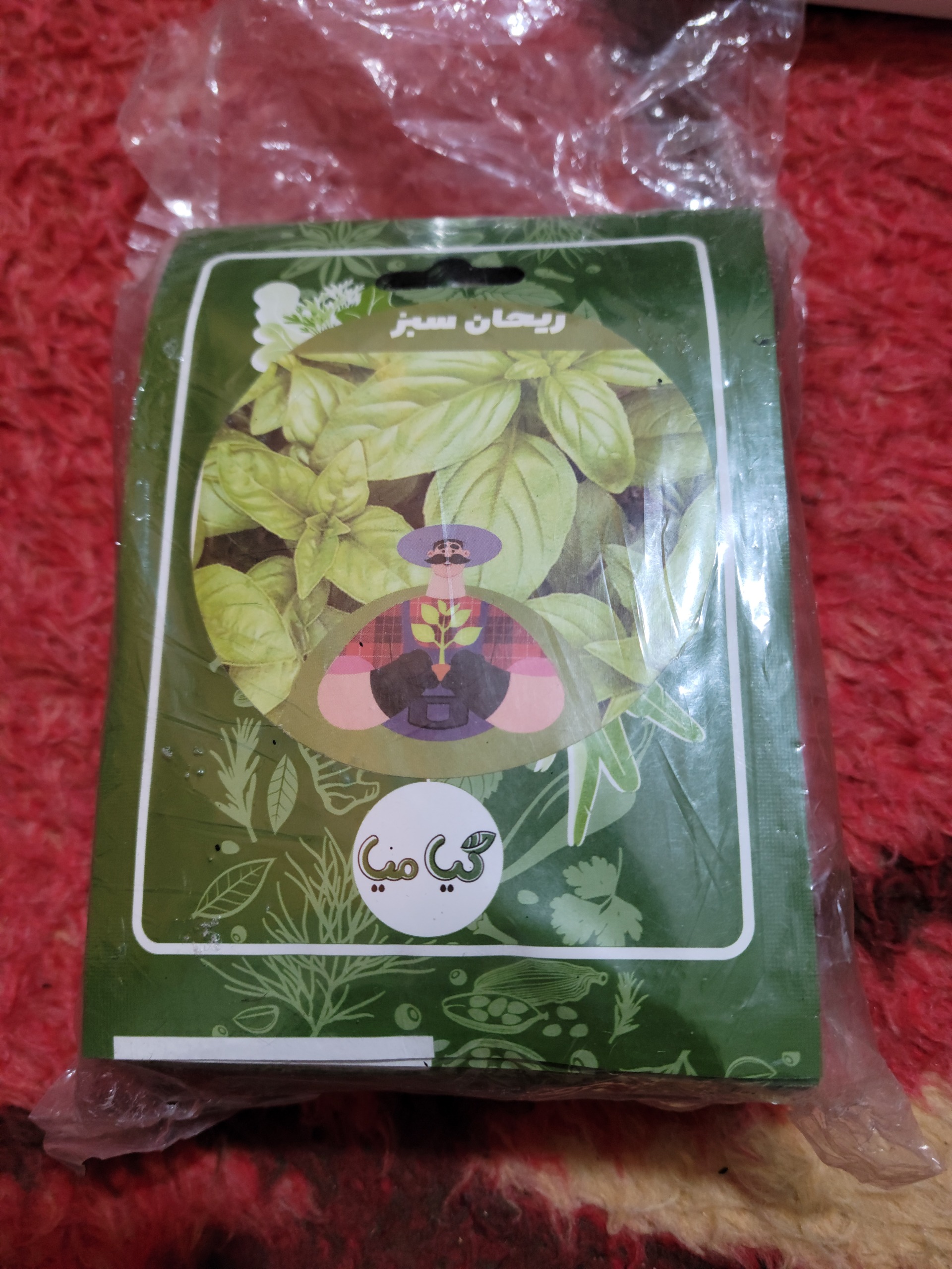 تخم ریحان سبز