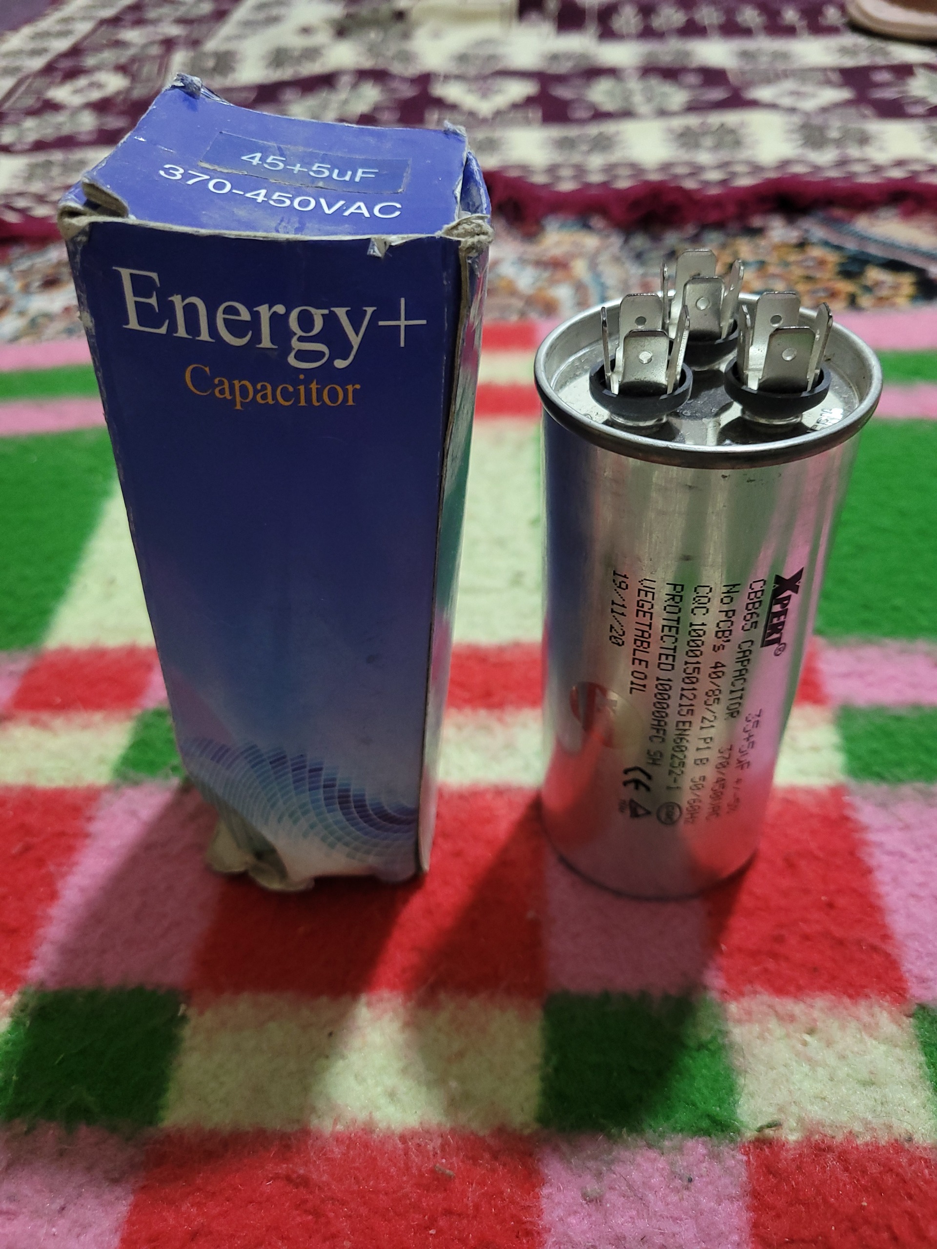 خازن کولری میکرو فاراد 545