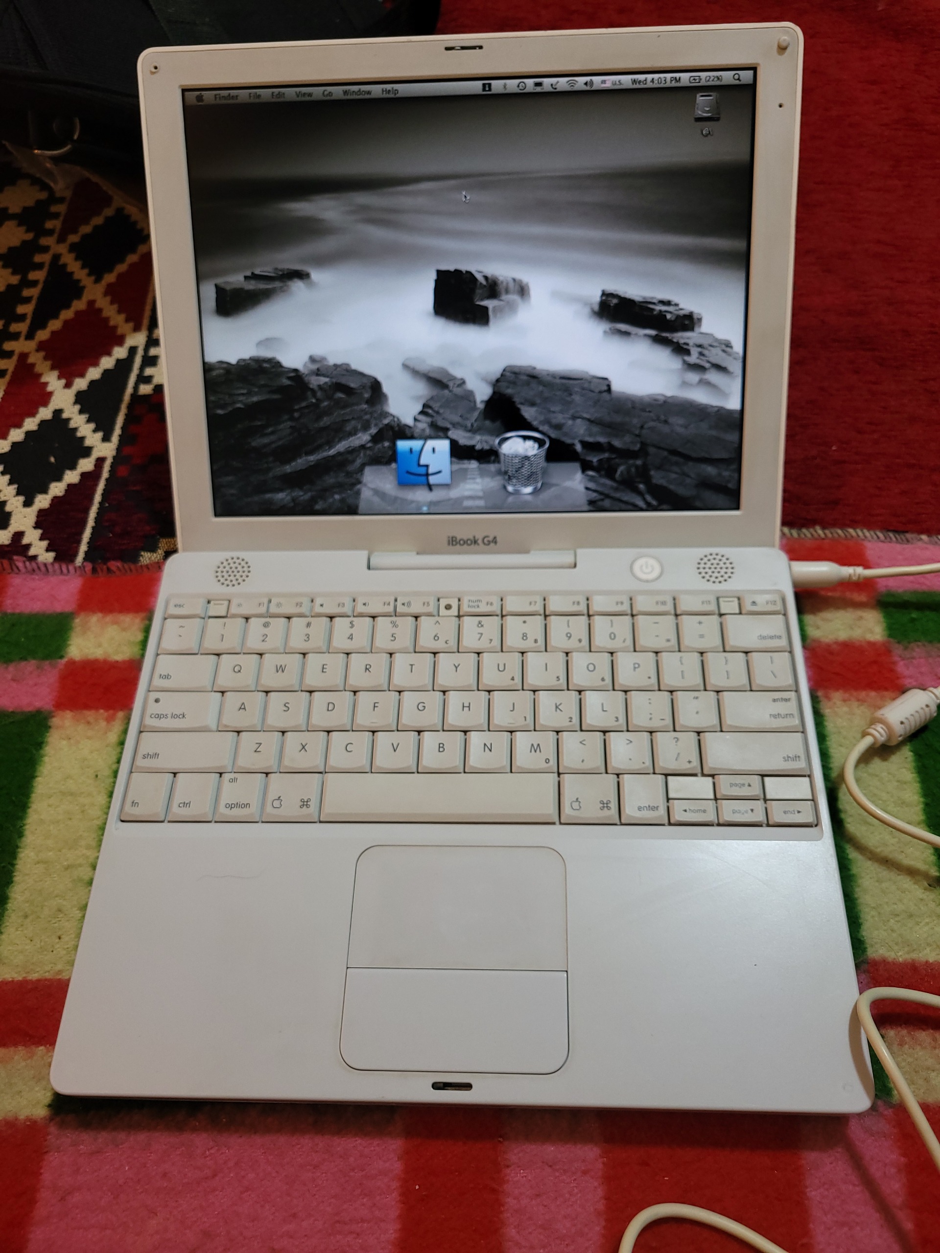 مزایده ی مک بوک اپل G4