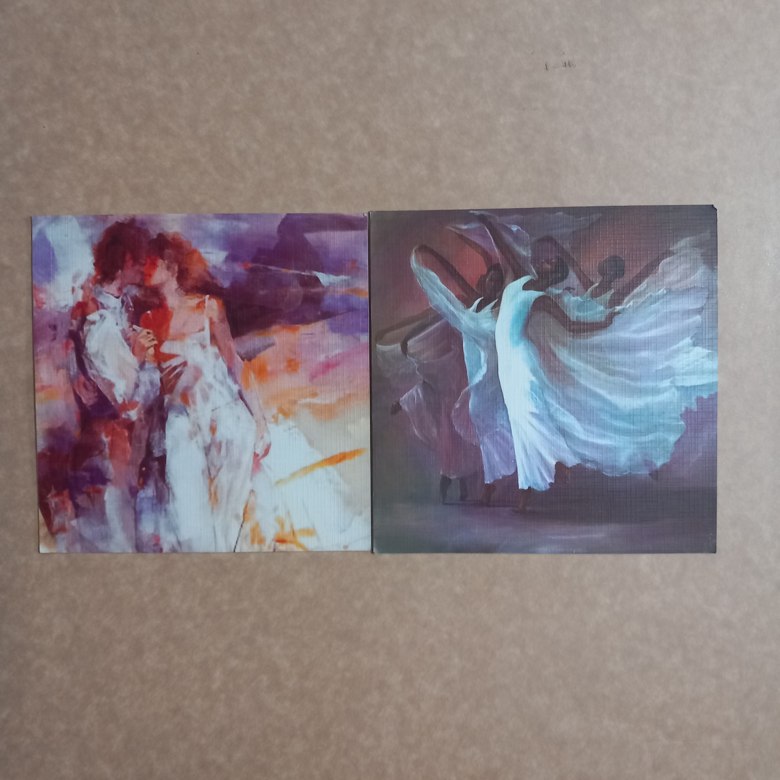 2 قطعه کارت پستال دهه 60