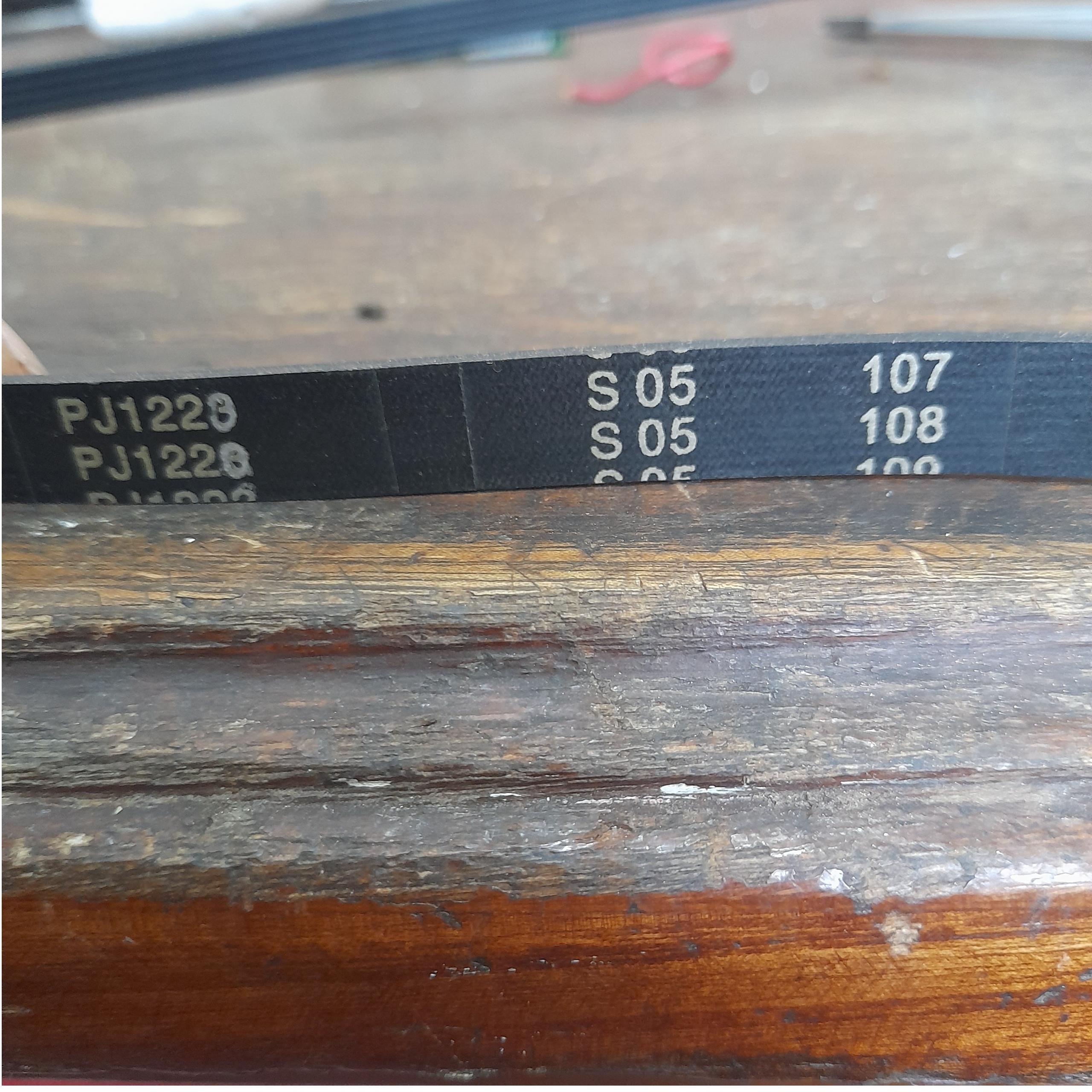 تسمه شیاری موتور لباسشویی