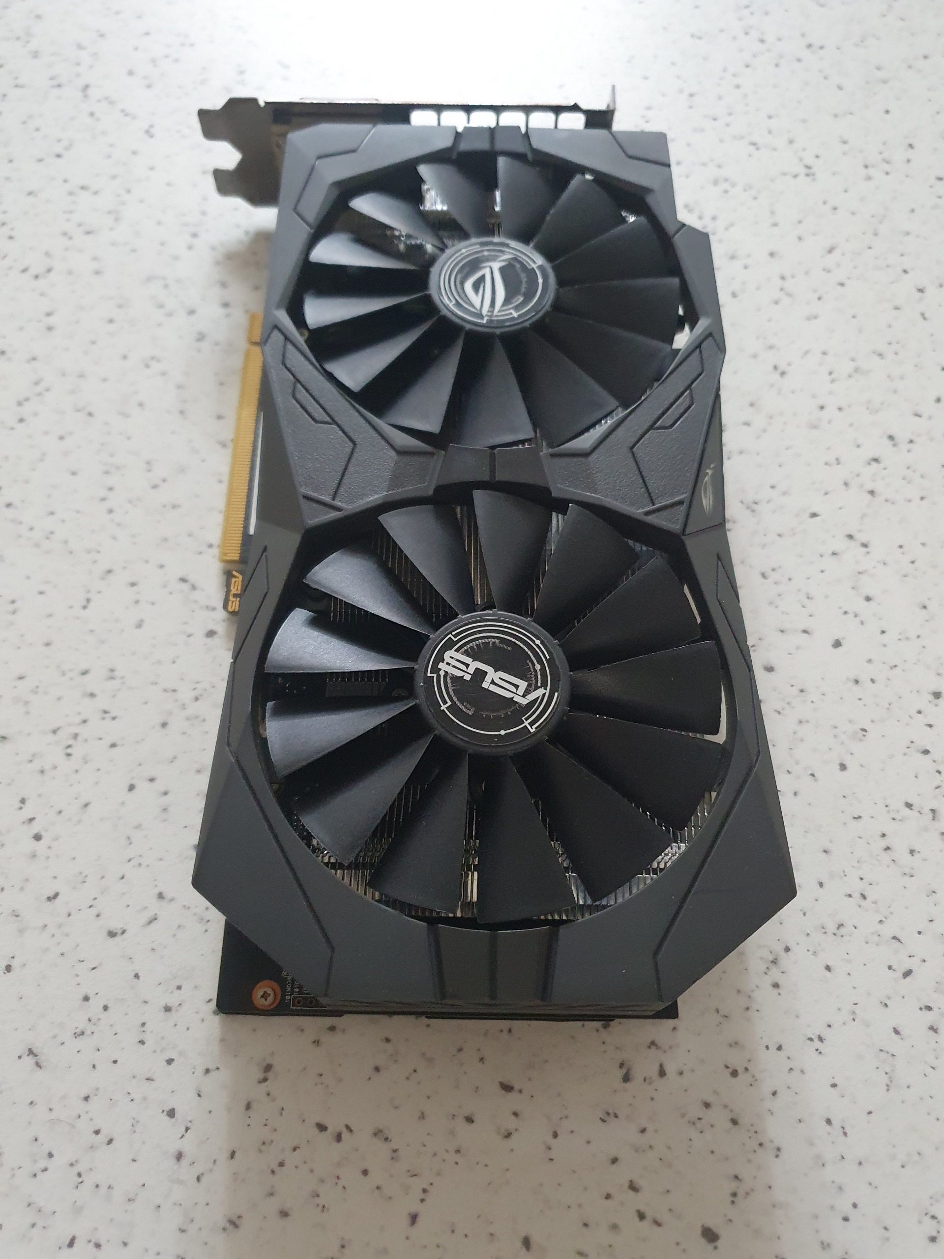 کارت گرافیک NVIDIA GeForce rog 1050 ti