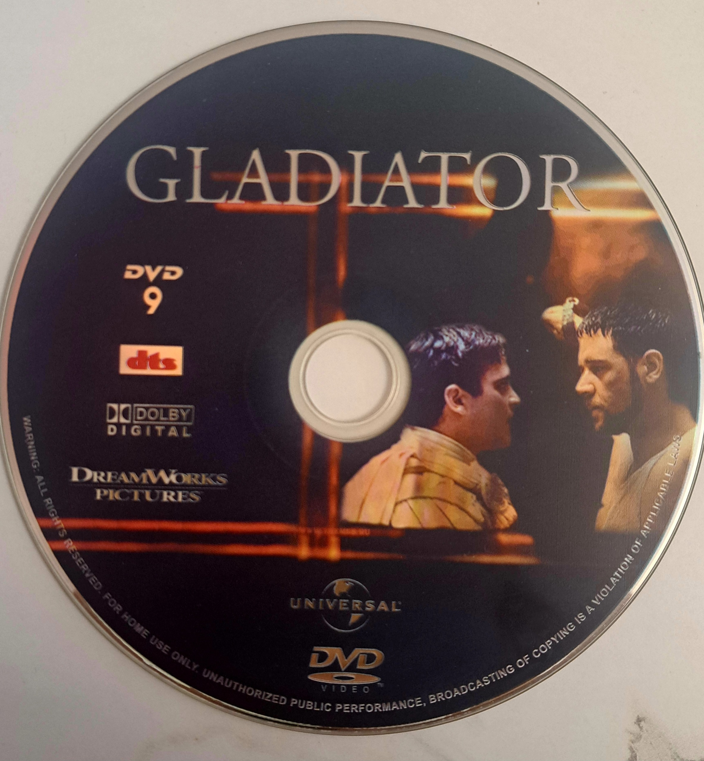 فیلم اورجینال گلادیاتور Gladiator بدون کاور
