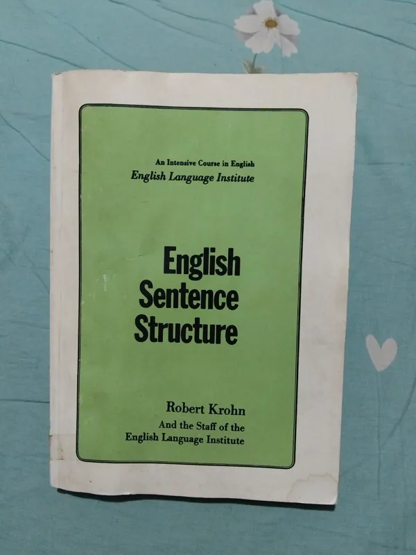 English sentence structure 1373
