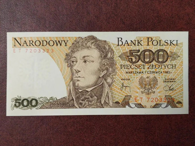 اسکناس 500 زلوتی لهستان