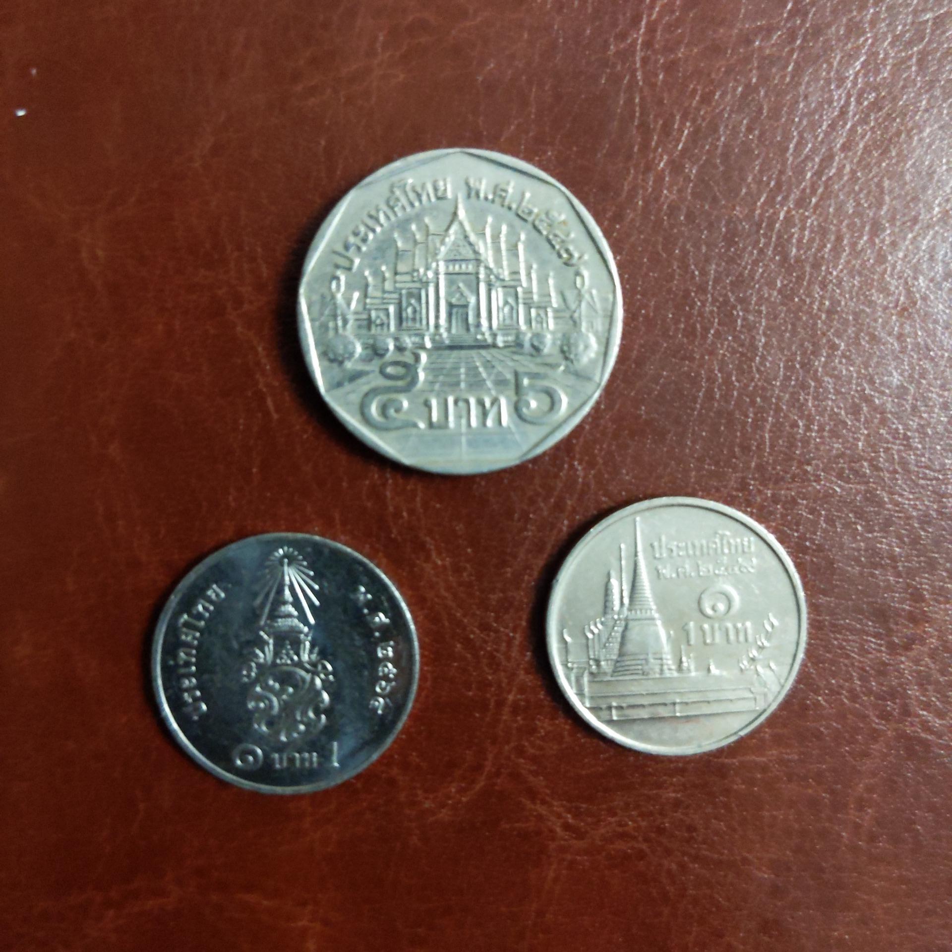 مجموعه 3 سکه تایلند