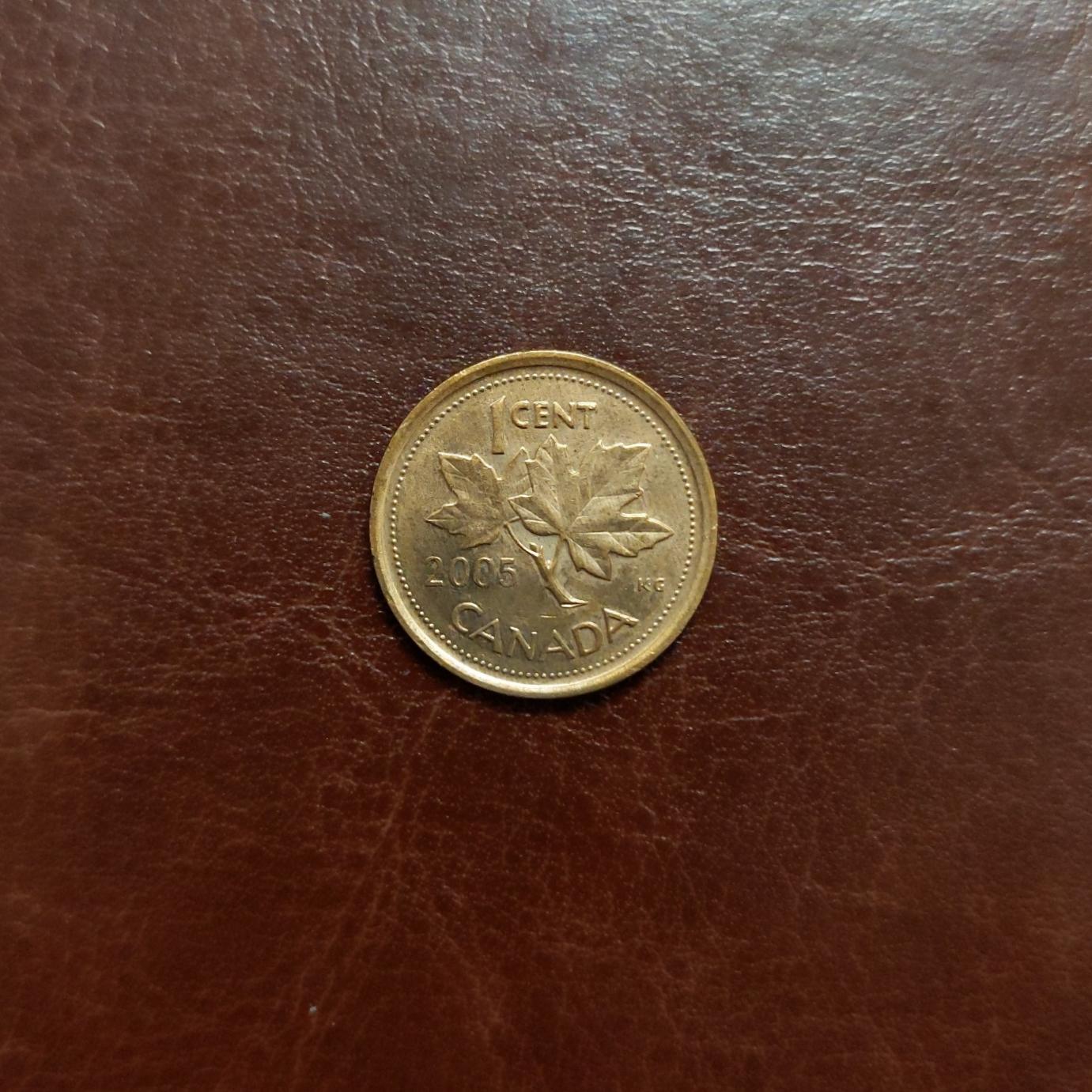 سکه 1 سنت کانادا
