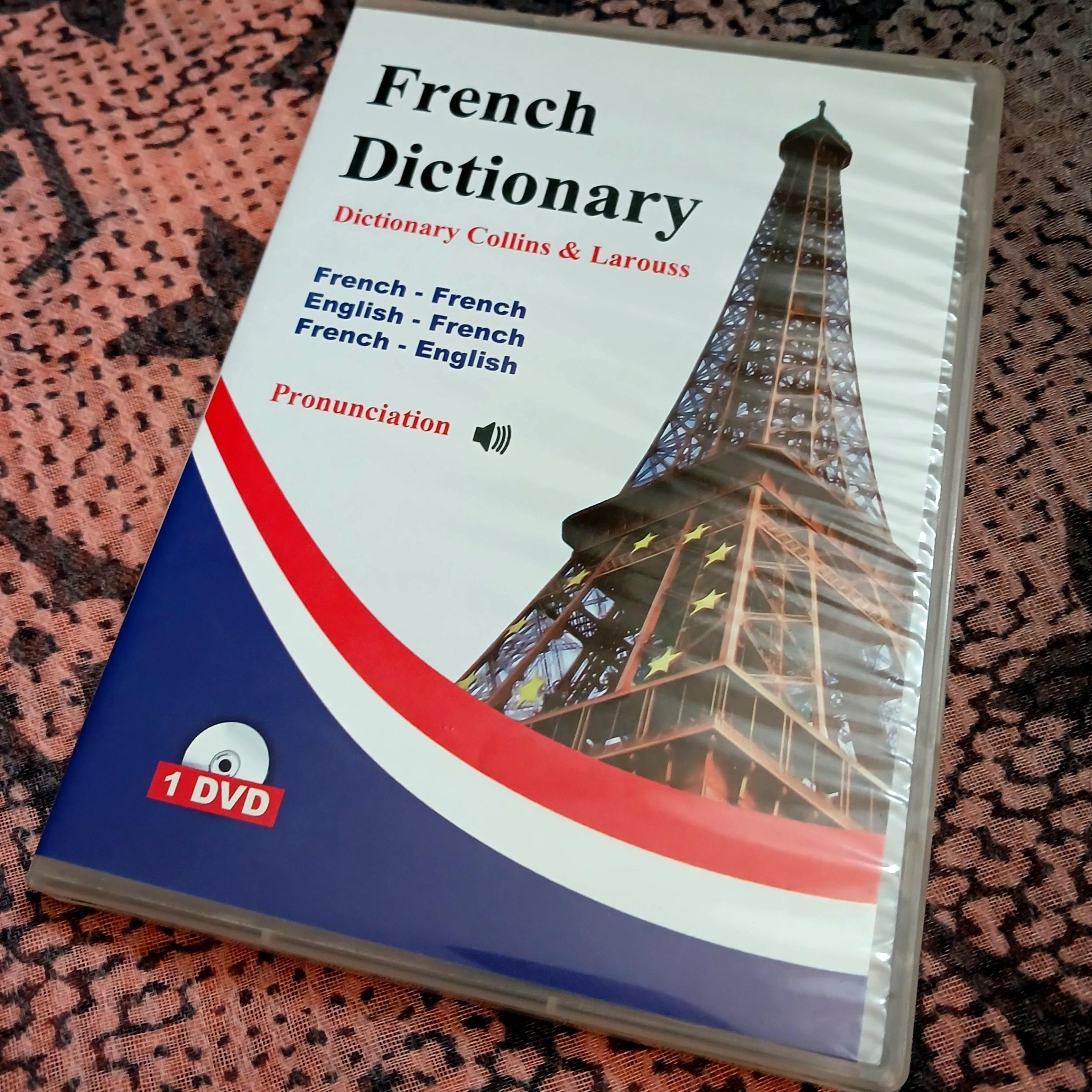 French-English Dictionary DVD