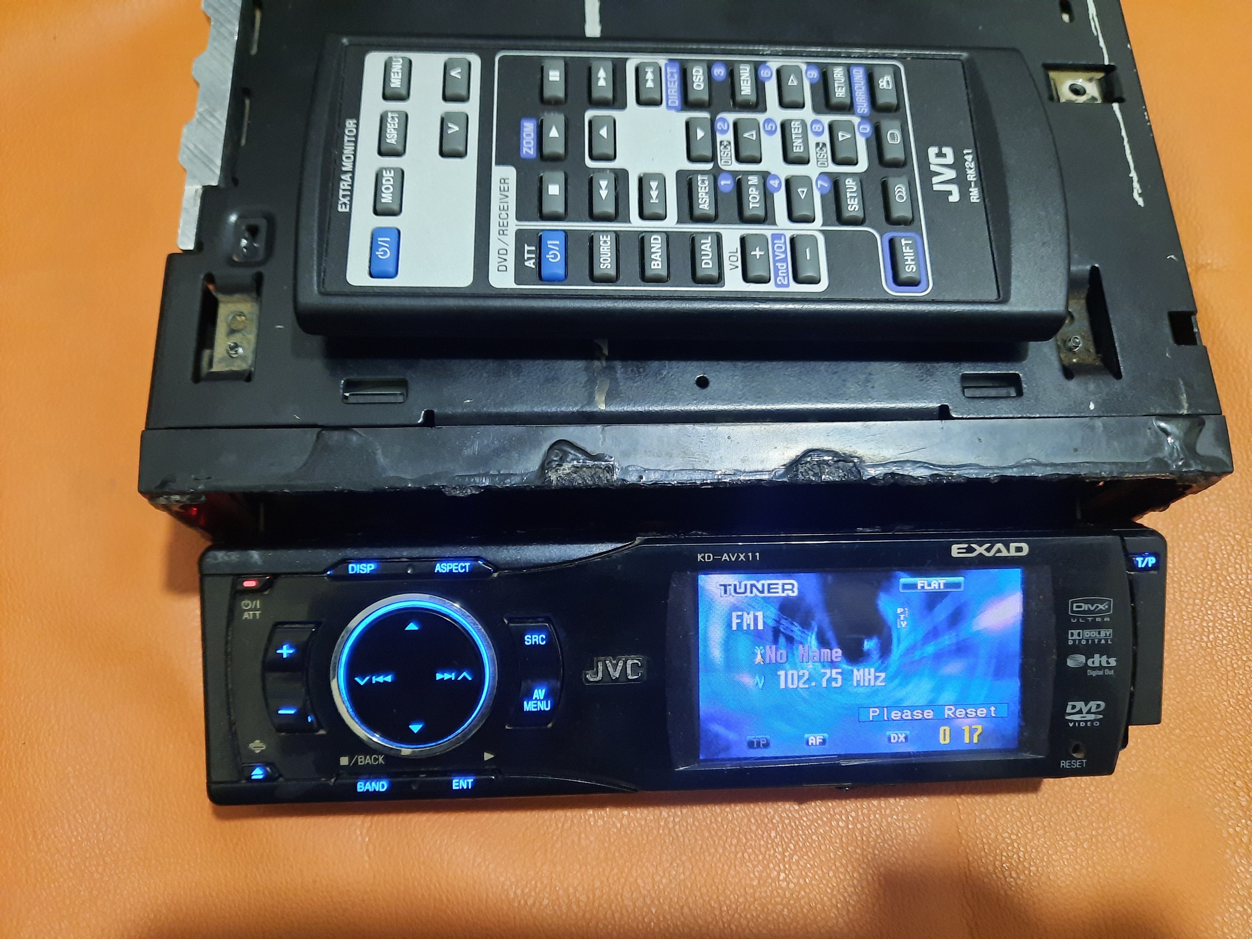 پخش حرفه ای JVC.توضیحات