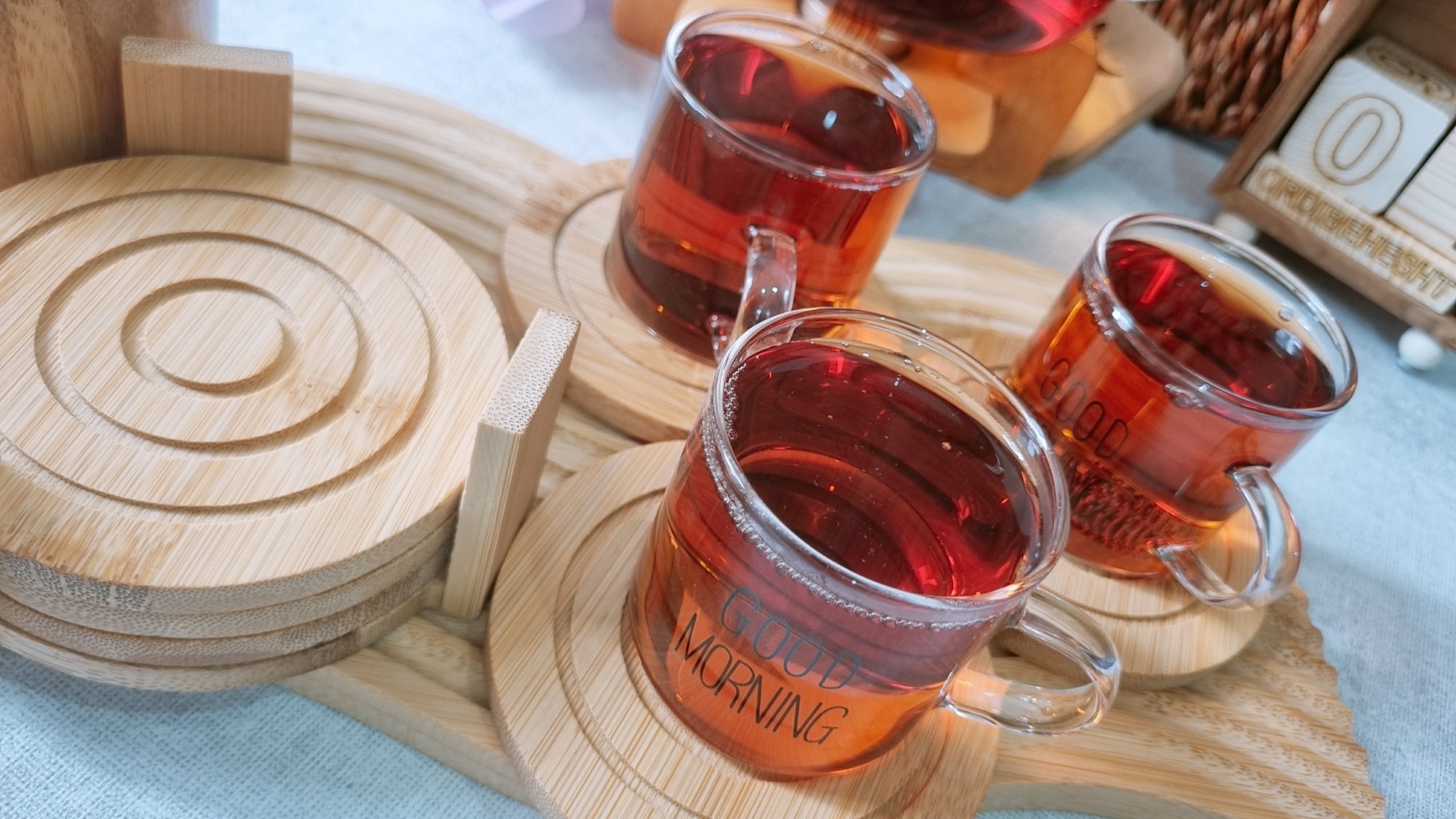 لیوان گودمورنیگ دسته شفاف