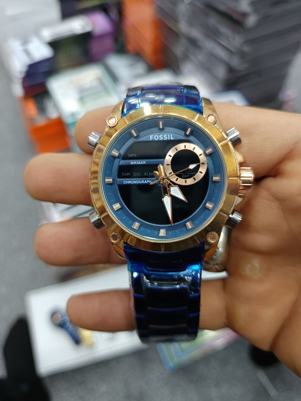 ساعت اورجینال و دو زمانه FOSSIL