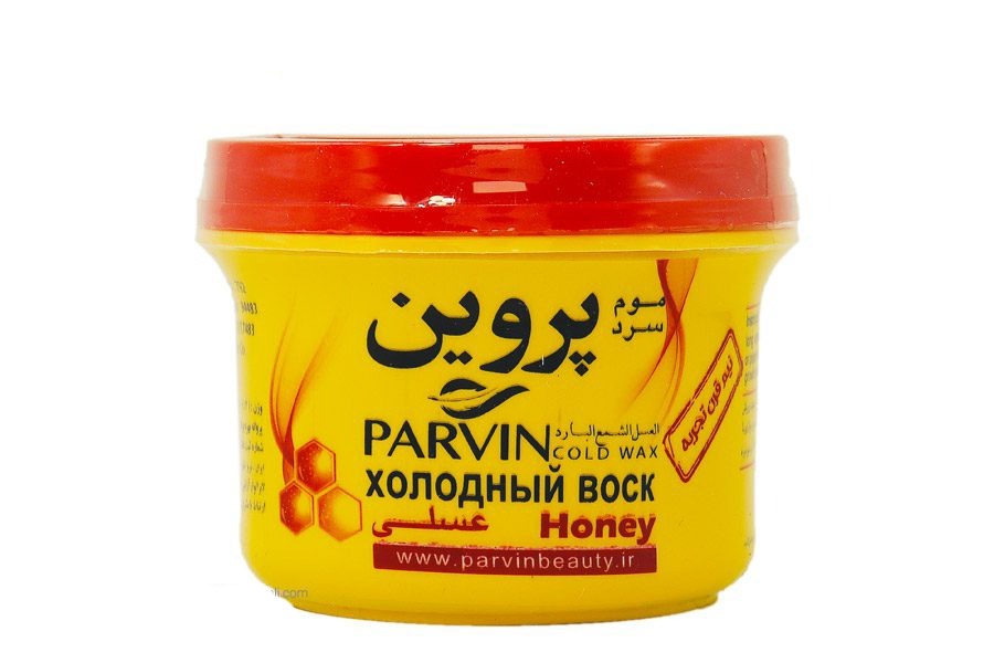 موم سرد اپیلاسیون مدل عسلی برند(پروین)
