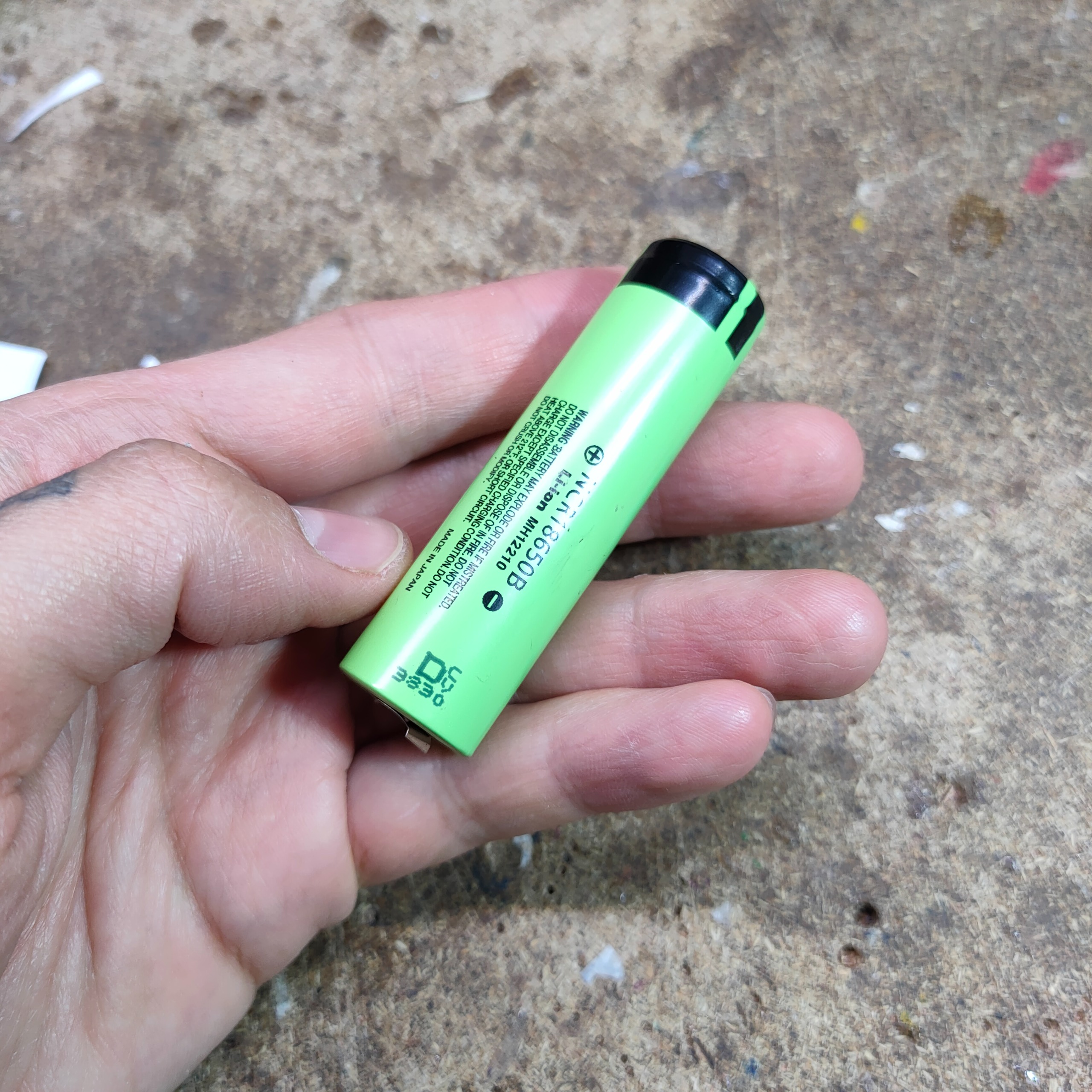 باتری شارژی 18650 لپ تاپی